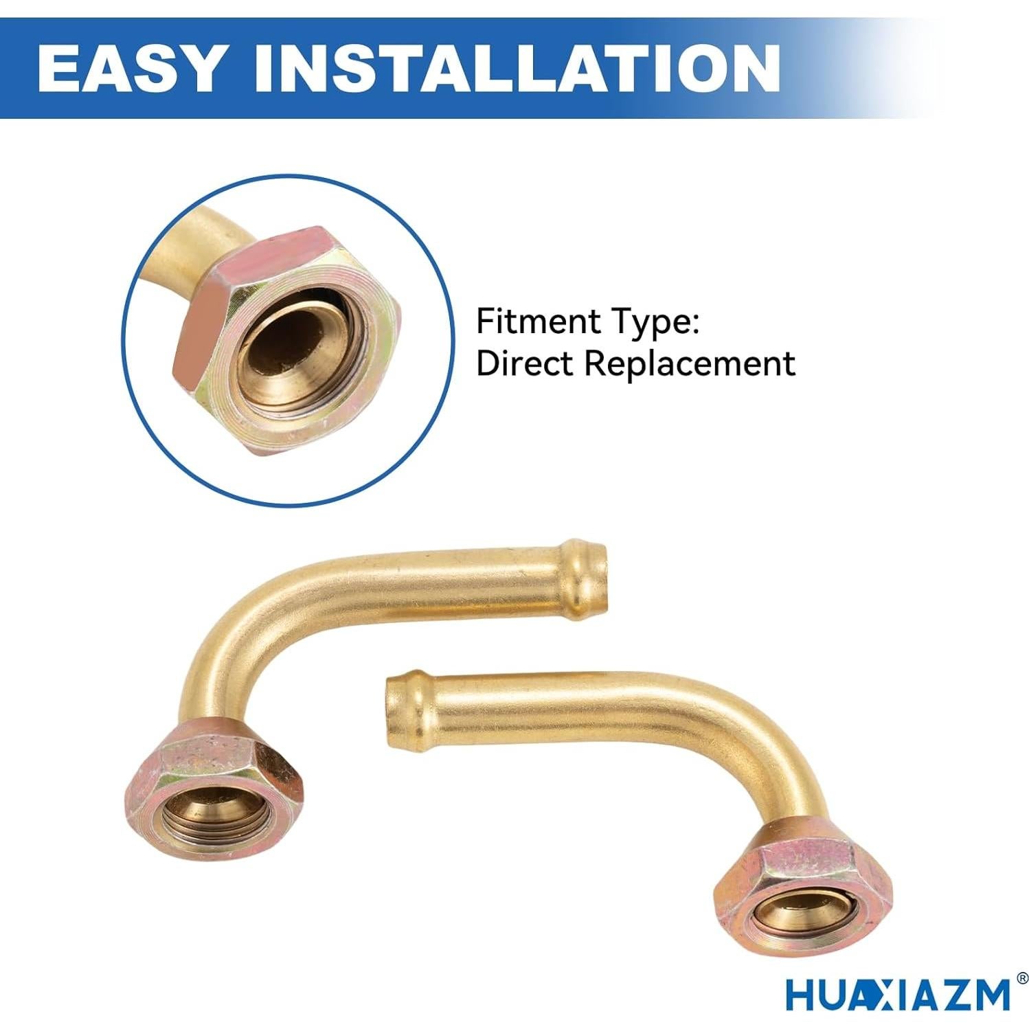 Conector de aceite enfriador transmisión HuaxiaZM M12x1.5