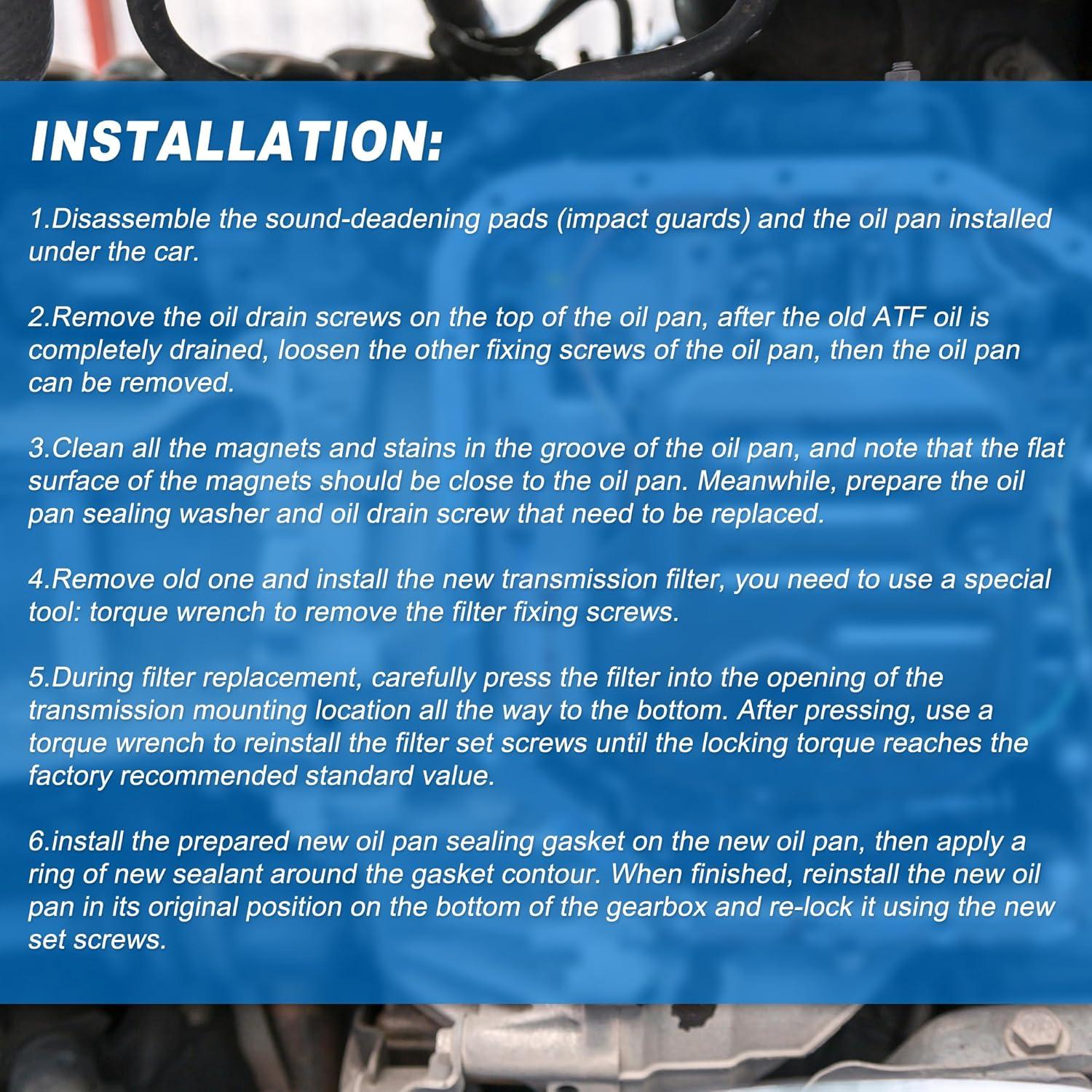 Filtro de Aceite de Transmisión Automática ACROPIX para Toyota