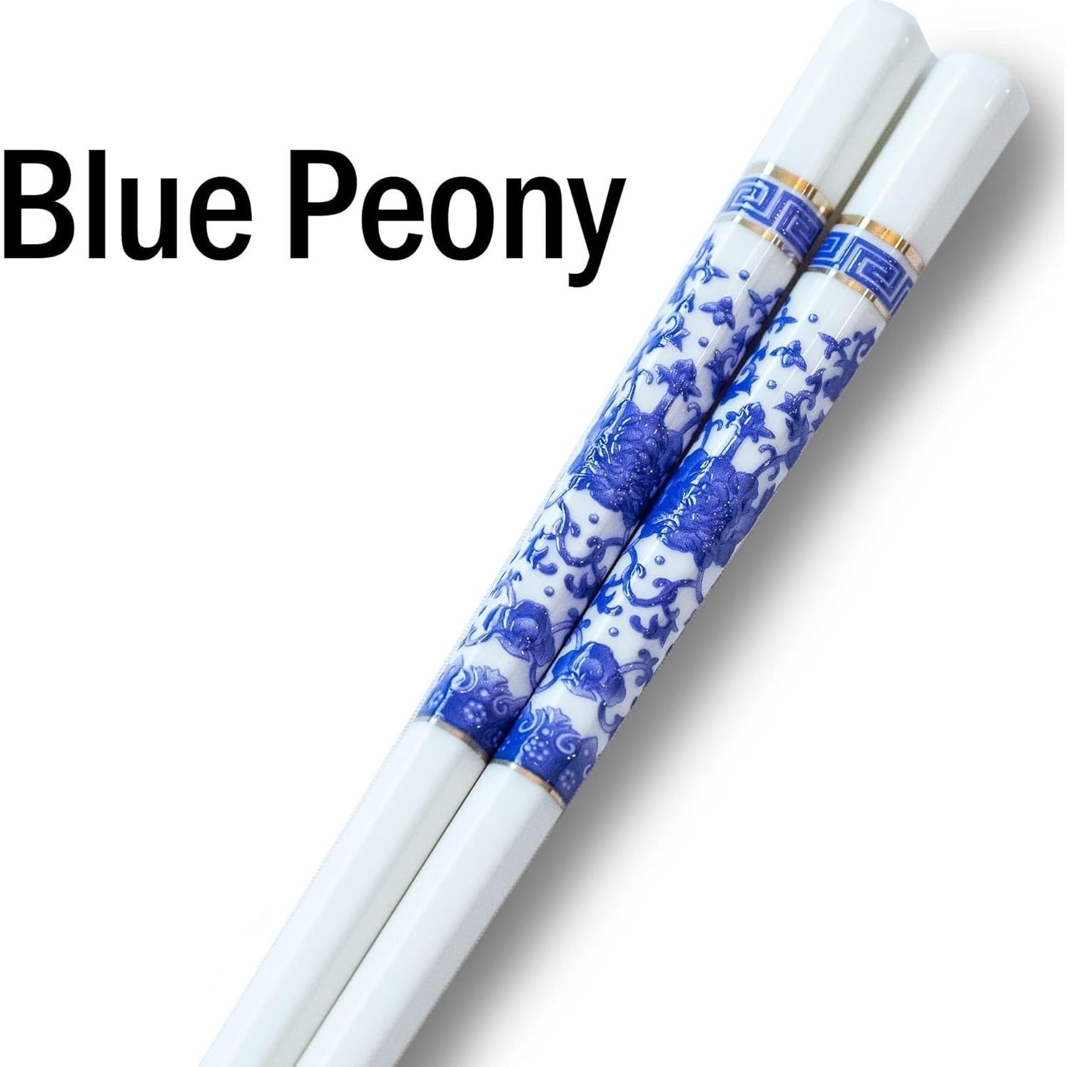 Palillos de Porcelana Azul Souped Up - 22.86 cm, Apto Lavavajillas