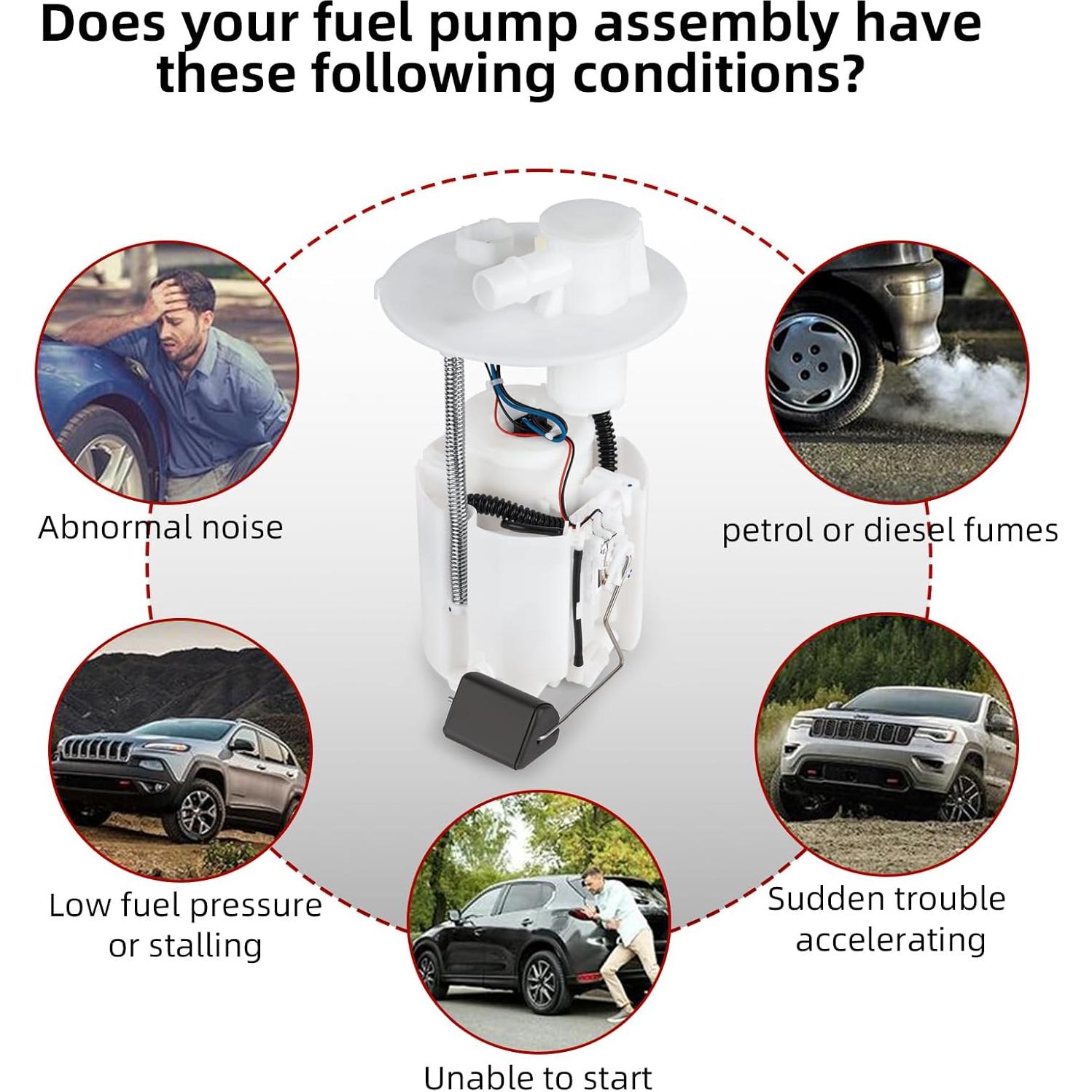 Módulo de Bomba de Combustible Eléctrica OVANOH HG-140 para Toyota Corolla 2005-2008