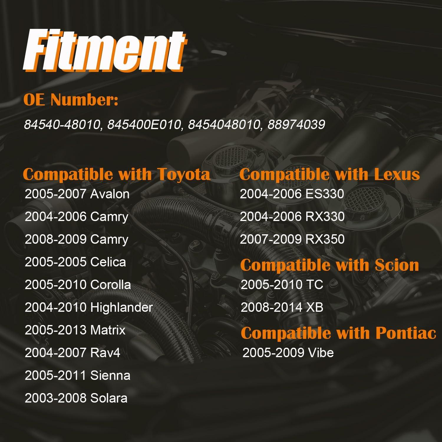 Interruptor de Seguridad Neutral YIHOVY 84540-48010 para Toyota