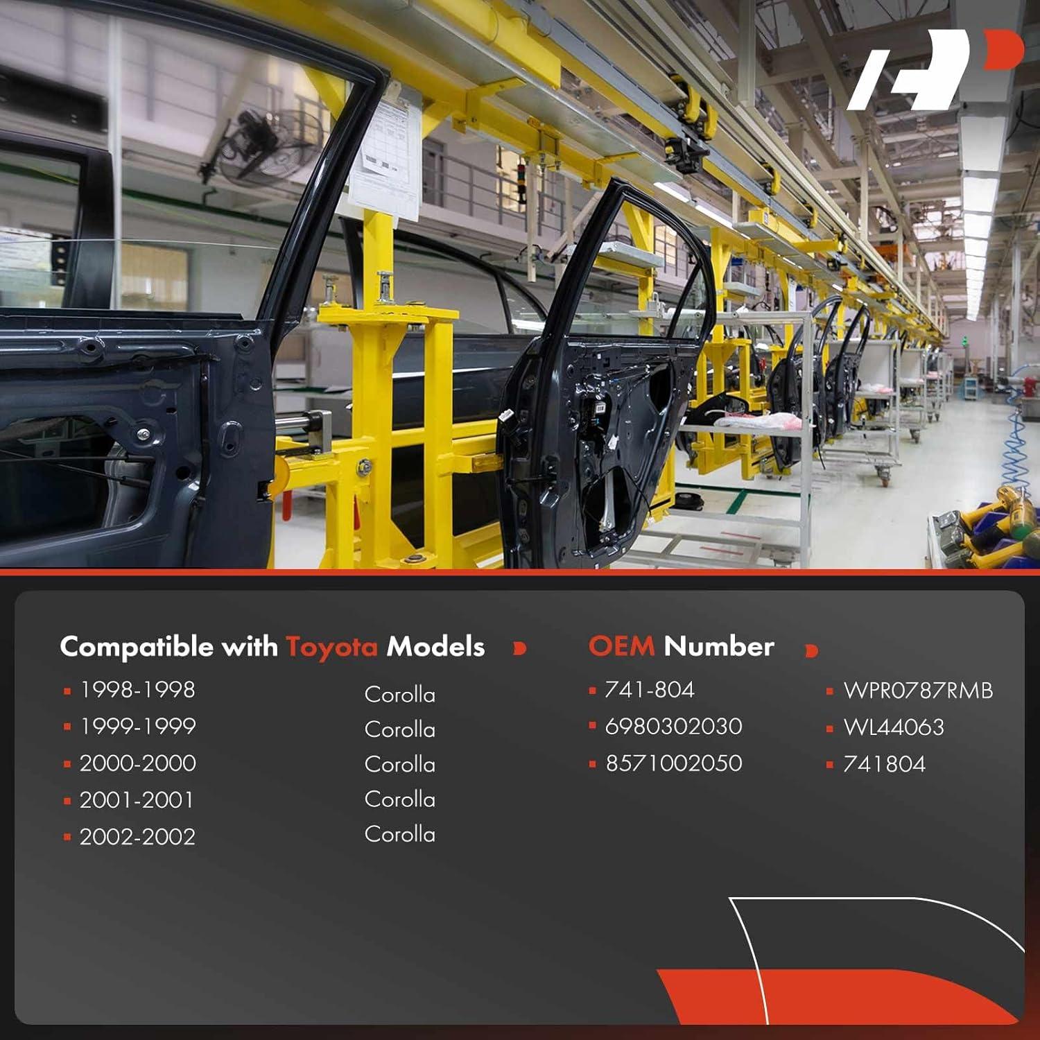 Regulador de Ventana Eléctrico A-Premium Toyota Corolla 1998-2002