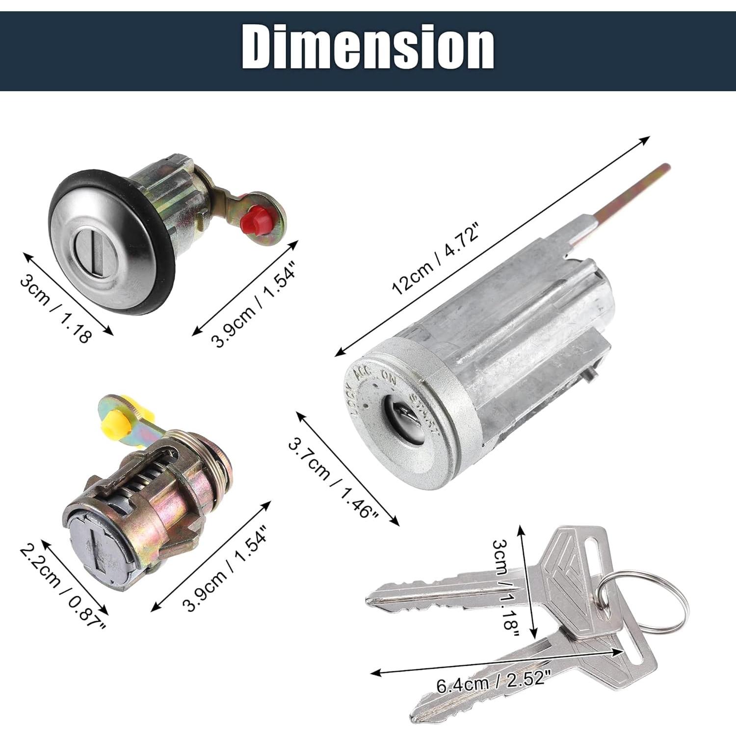 Cilindro de Bloqueo de Encendido Toyota Corolla 1987-1992