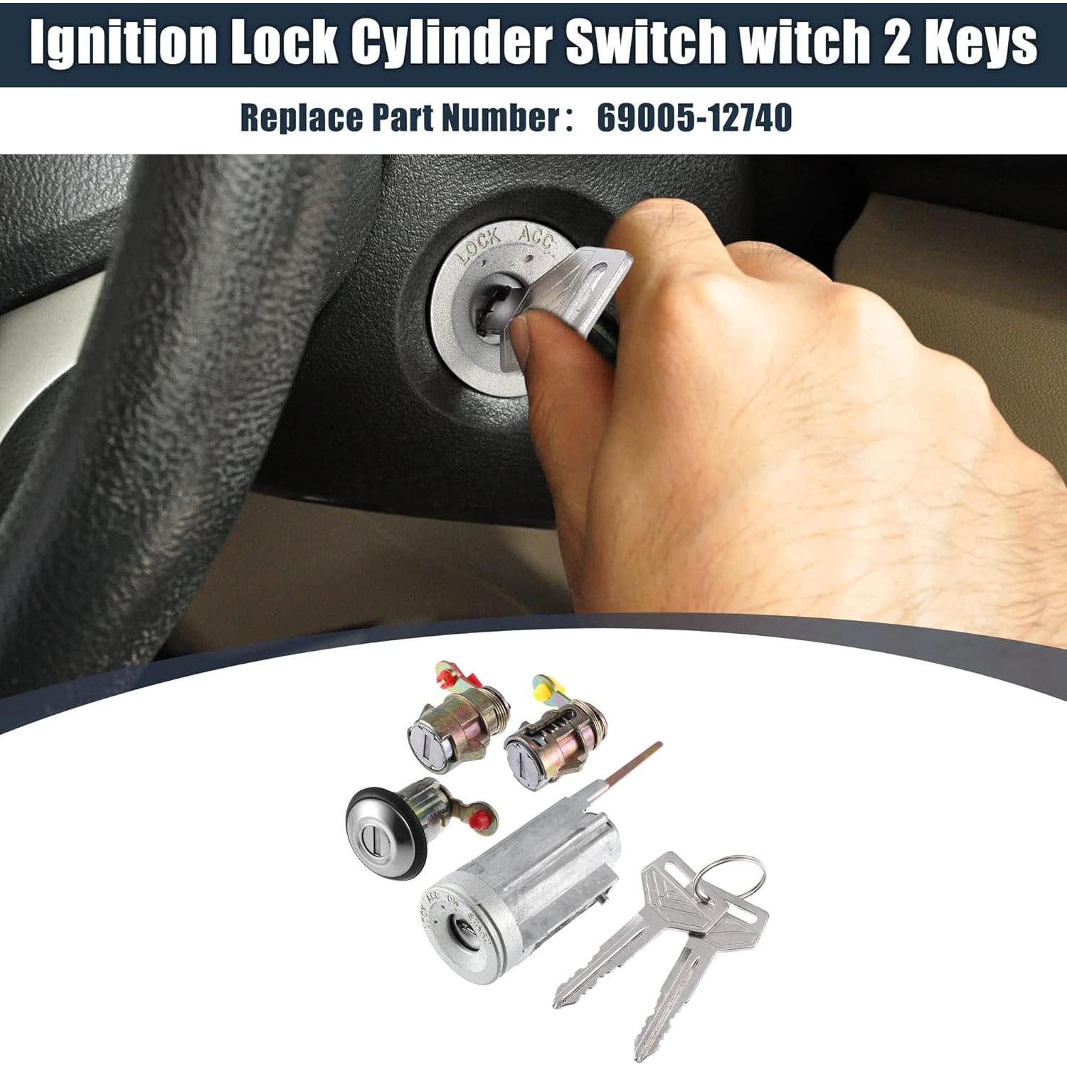 Cilindro de Bloqueo de Encendido Toyota Corolla 1987-1992