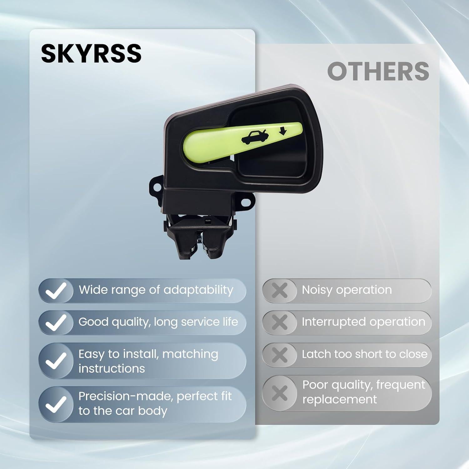 Actuador de Pestillo de Puerta Trasera SYKRSS para Toyota Corolla 2003-2008