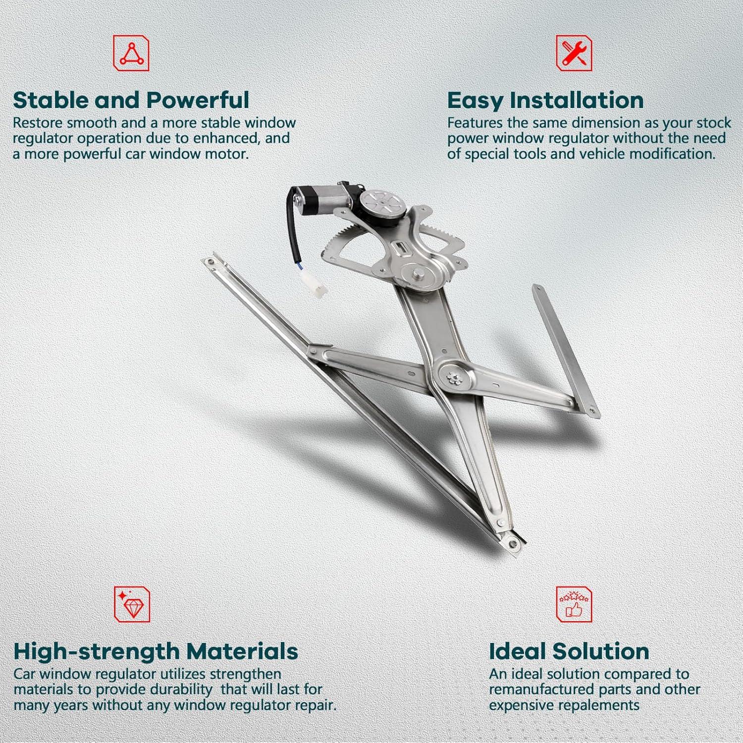 Regulador de Ventana Eléctrica FINDAUTO Toyota Corolla 2003-2008