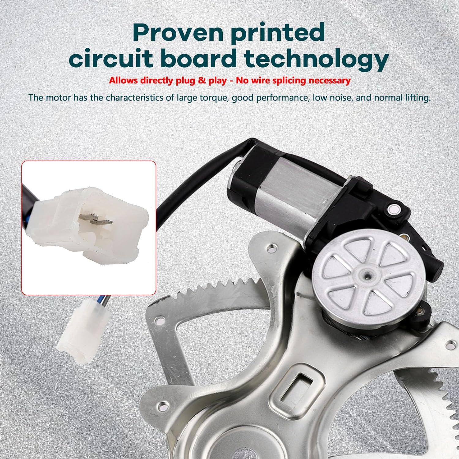 Regulador de Ventana Eléctrica FINDAUTO Toyota Corolla 2003-2008