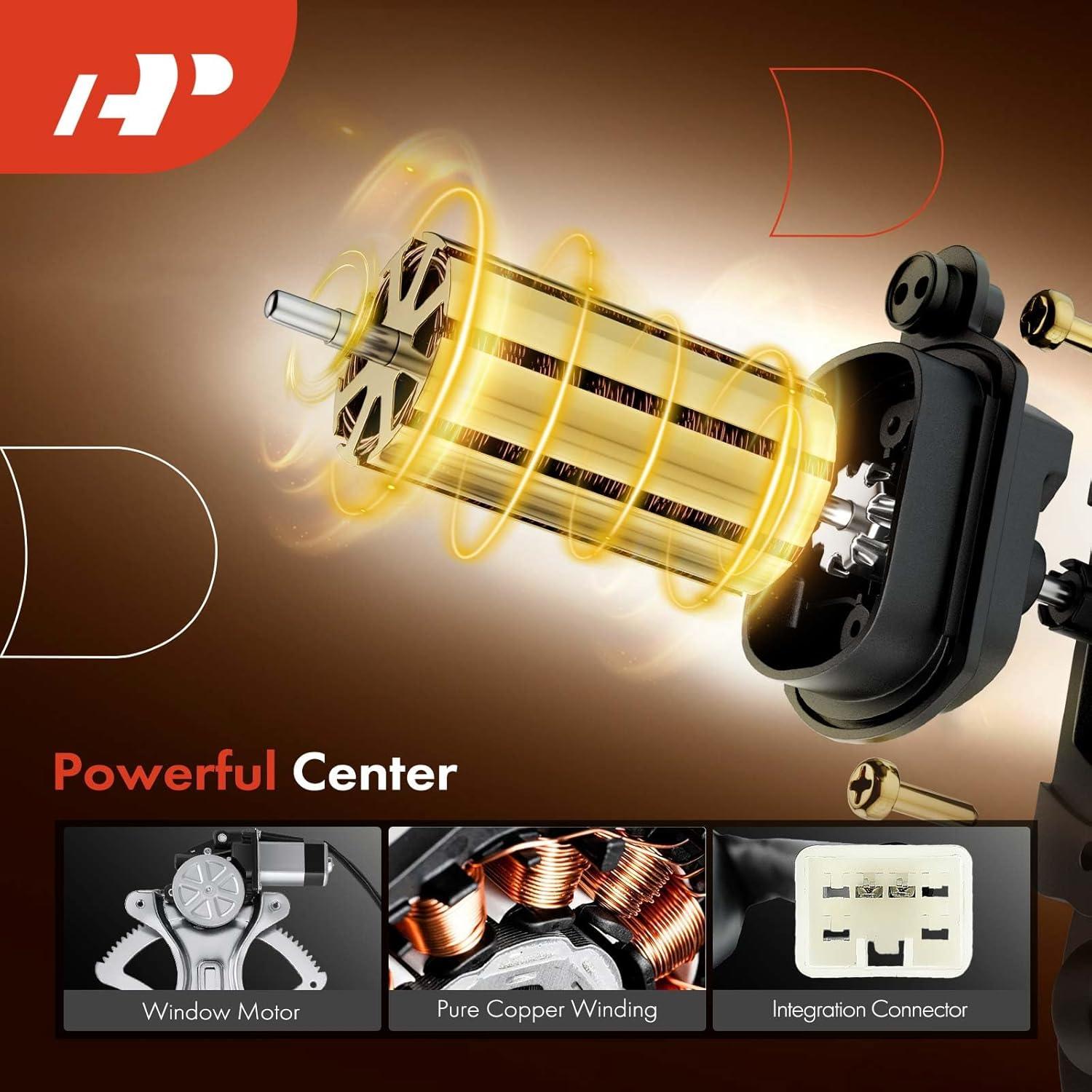 Regulador de Ventana Eléctrico A-Premium Toyota Corolla 2003-2008 Lado Derecho