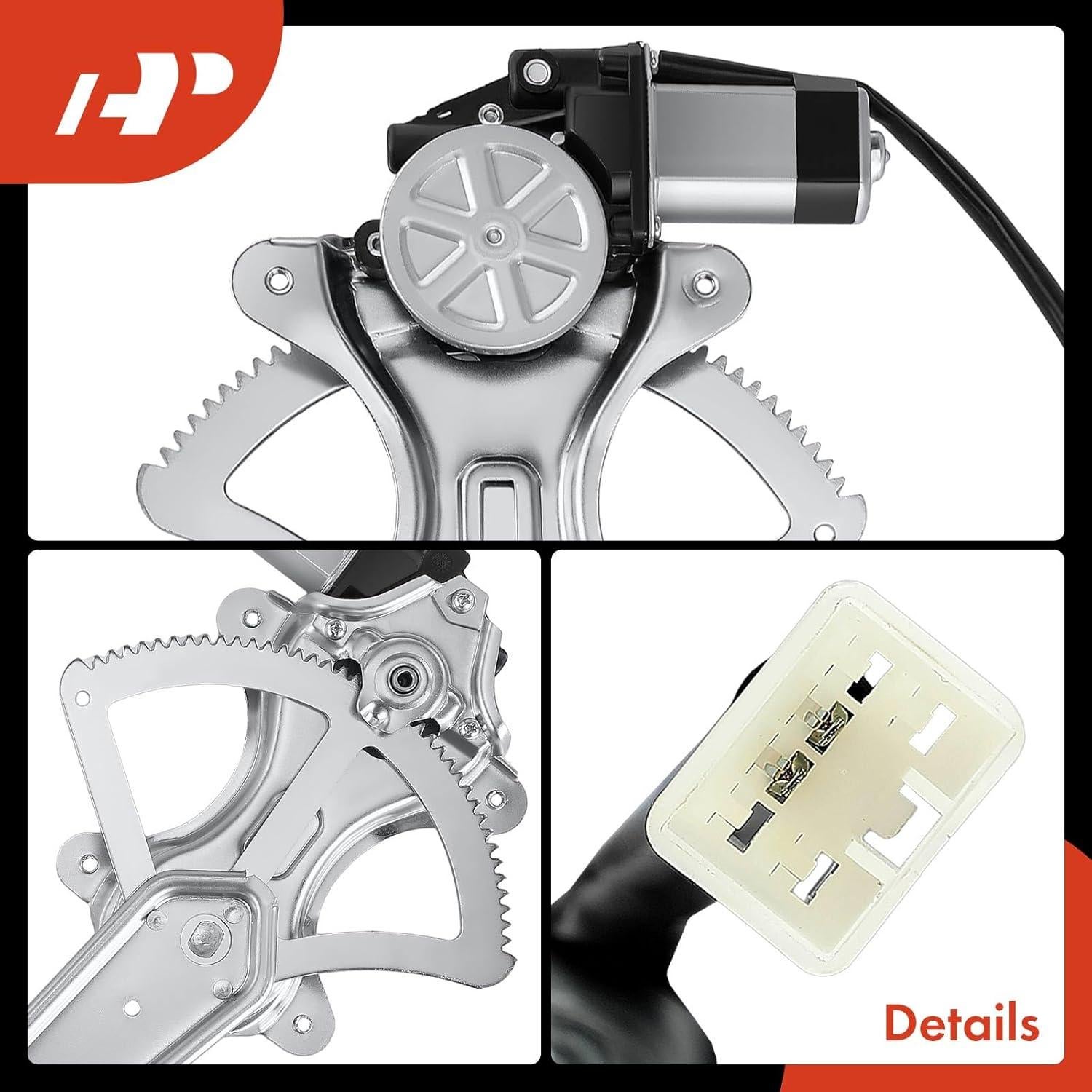 Regulador de Ventana Eléctrico A-Premium Toyota Corolla 2003-2008 Lado Derecho