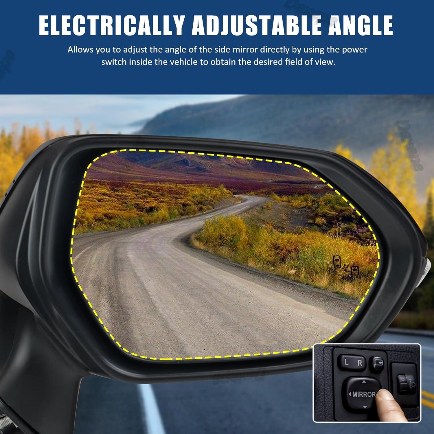 Espejo Lateral Derecho Calentado Dexepe Toyota Corolla 2020-2025