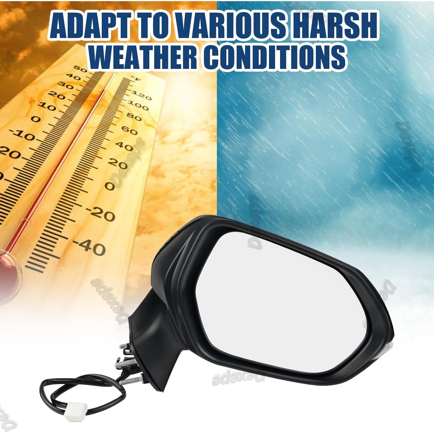 Espejo Lateral Derecho Calentado Dexepe Toyota Corolla 2020-2025