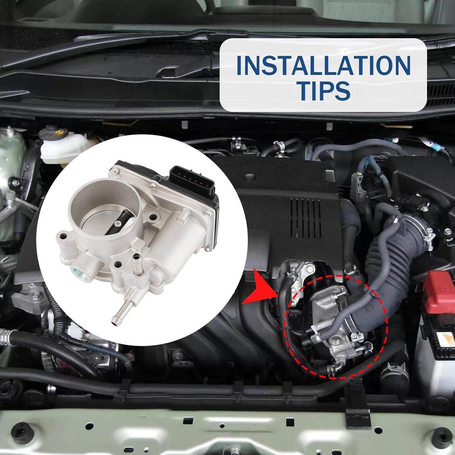 Cuerpo de Aceleración Electrónico RALBDX para Toyota Corolla 2009-2010