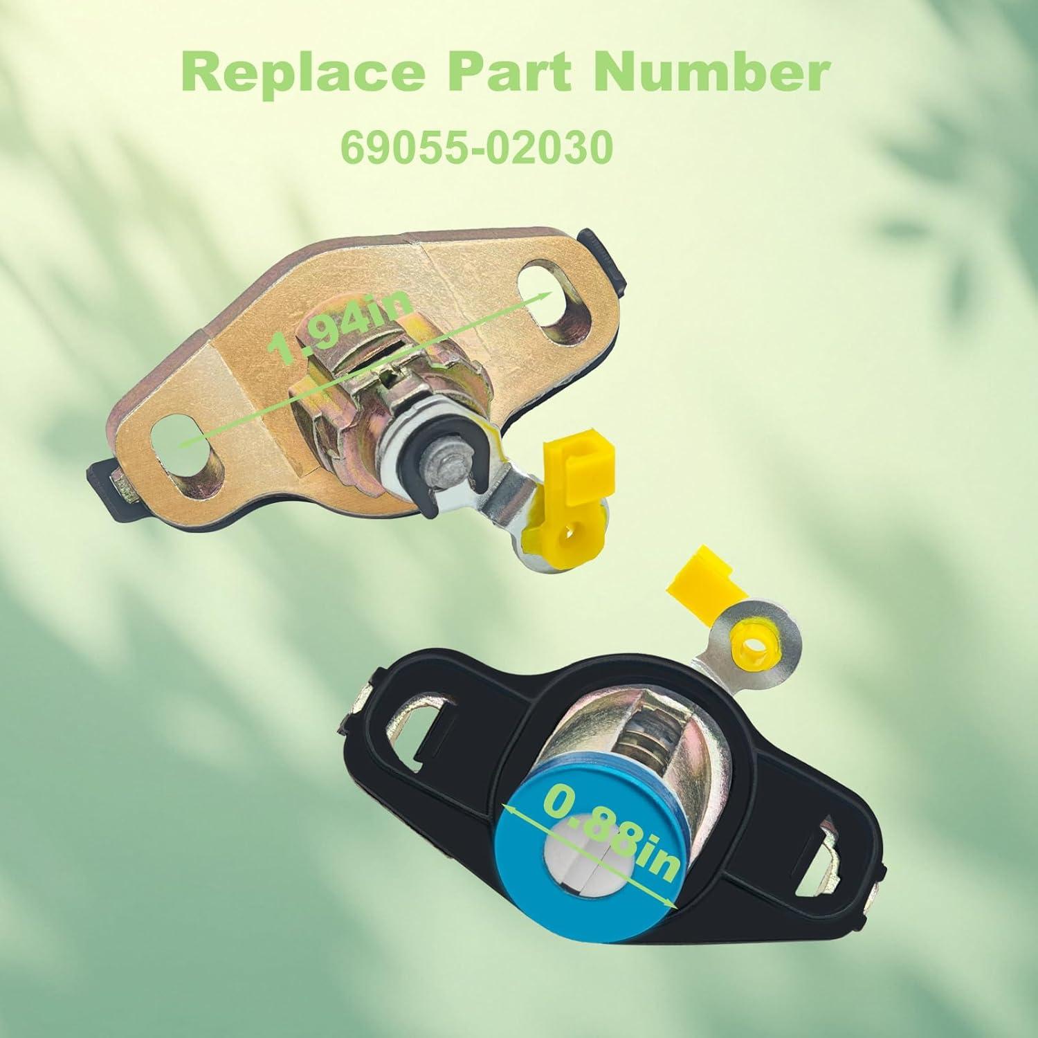 Cilindro de Cerradura de Tapa de Maletero Toyota Corolla 2003-2008