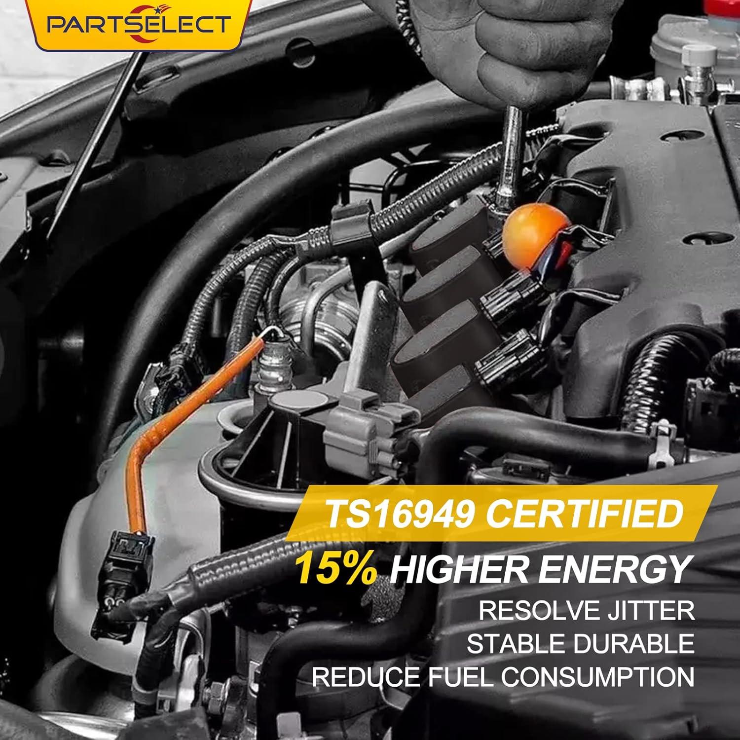 Bobinas de Encendido Partselect UF247 UF315 4PCS para Toyota y Chevy