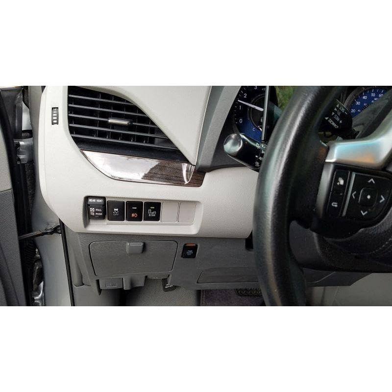 Interruptor de Botón 4 Polos 12V iJDMTOY con LED para Toyota