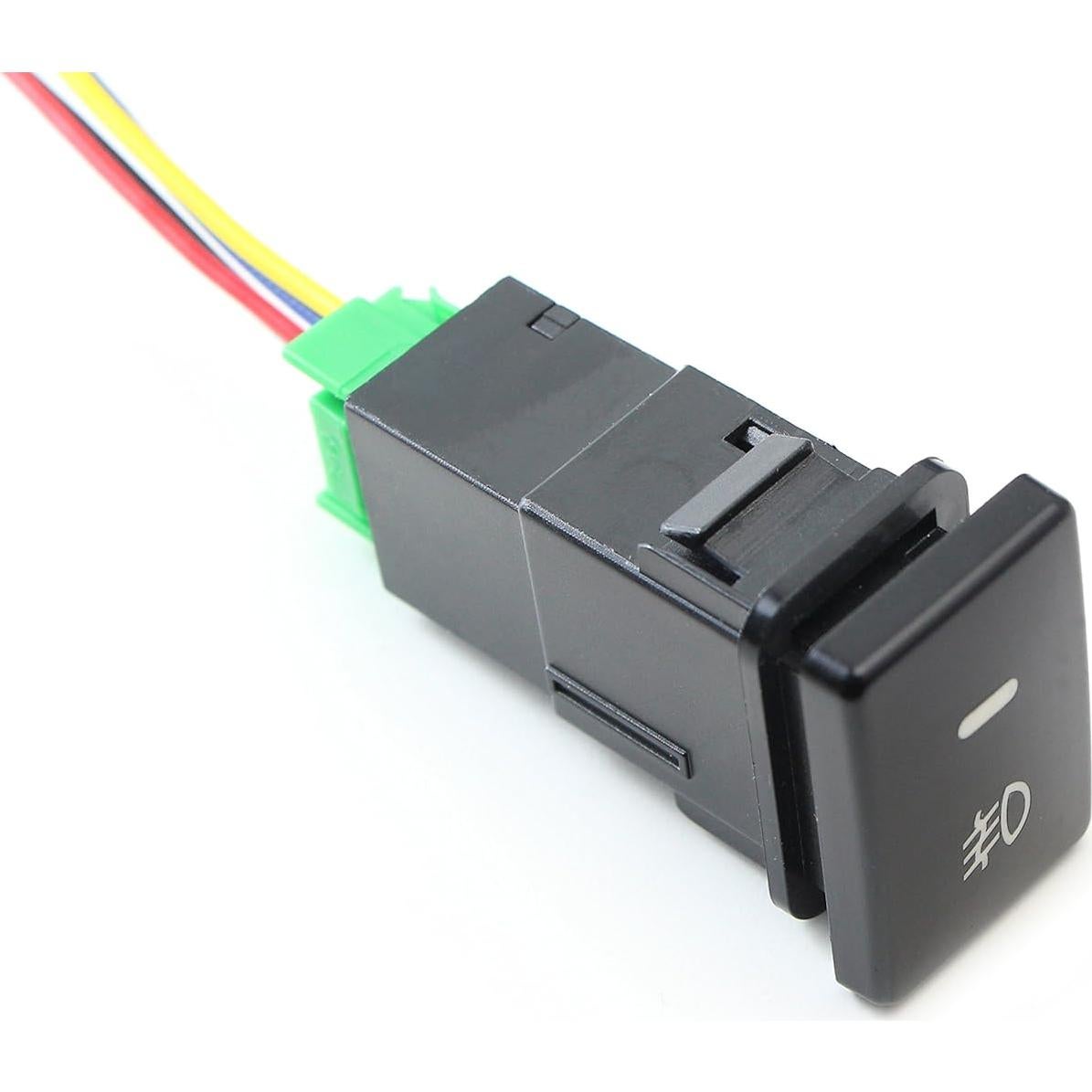 Interruptor de Botón 4 Polos 12V iJDMTOY con LED para Toyota