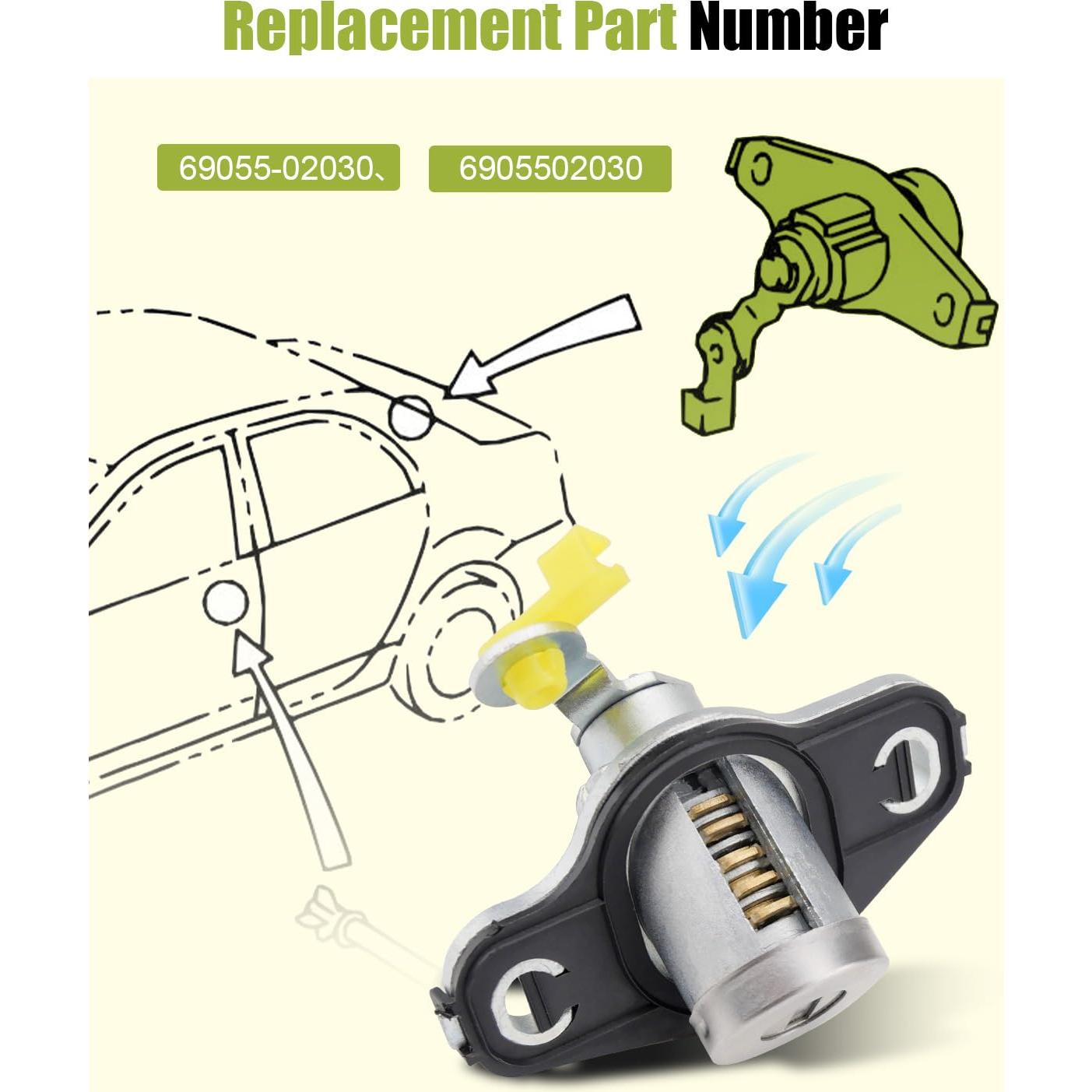 Cilindro de Cerradura Maletero Toyota Corolla/Matrix 2003-2008