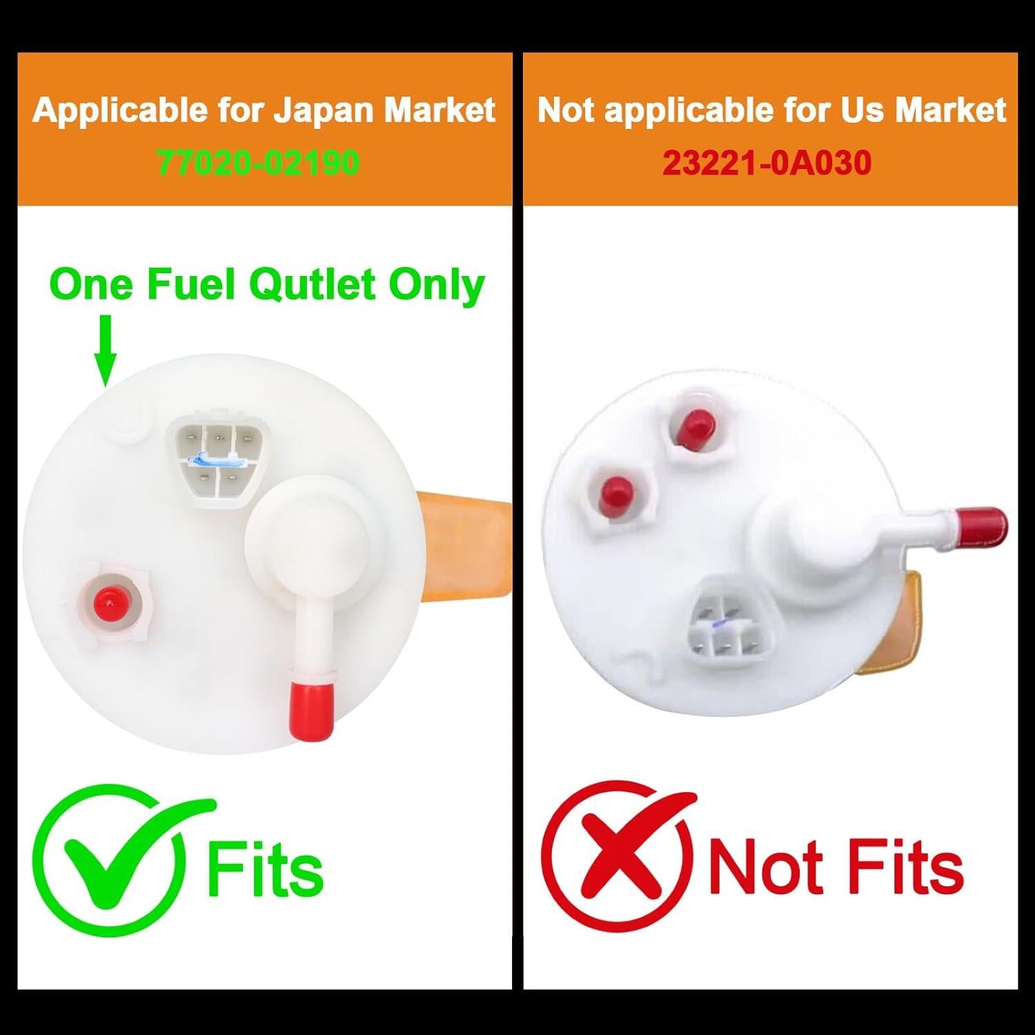 Bomba de combustible Zxyculture 1.8L para Toyota Corolla 2000-2008