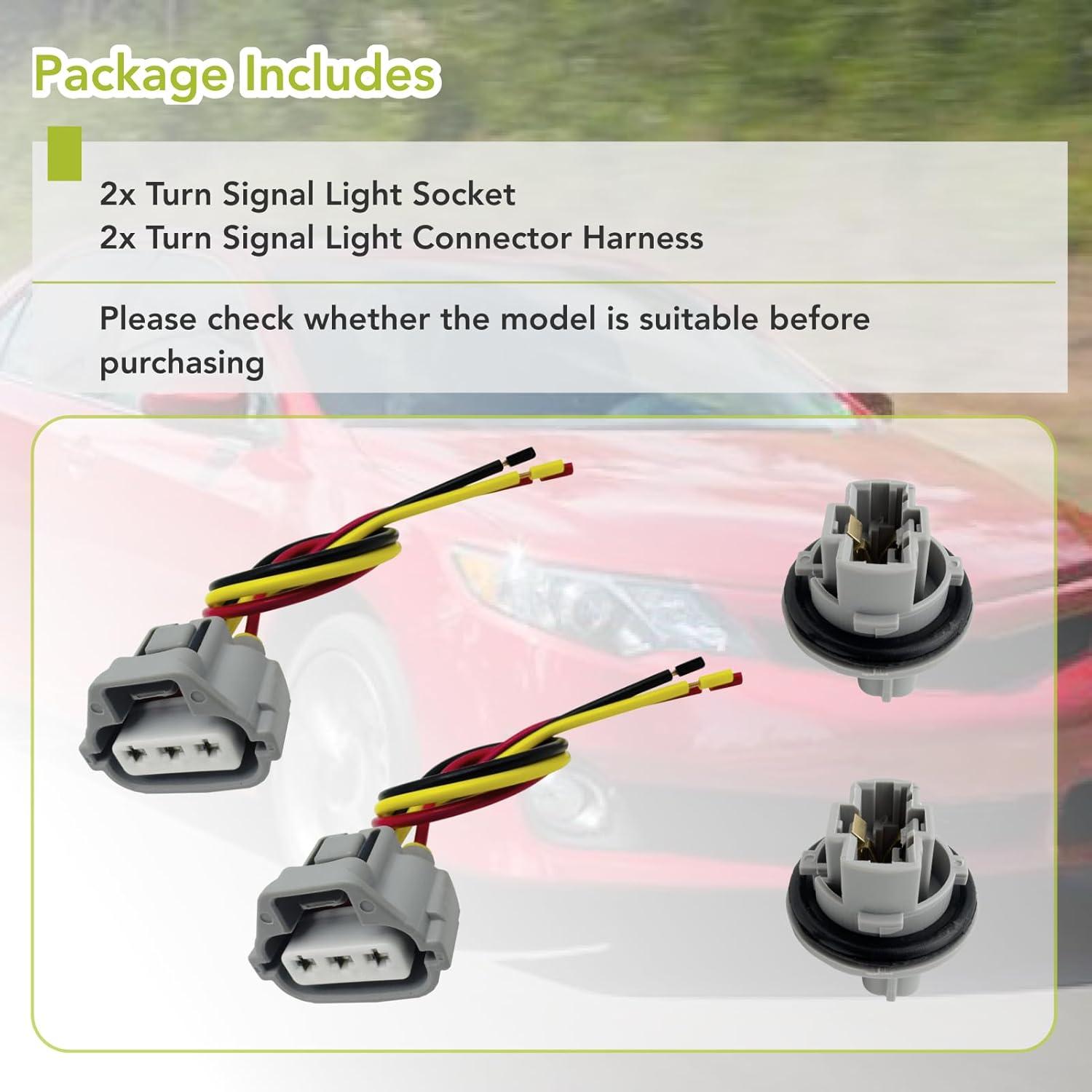 Conector Luz Señal Giro Toyota 4Runner Camry Corolla 2006-2019