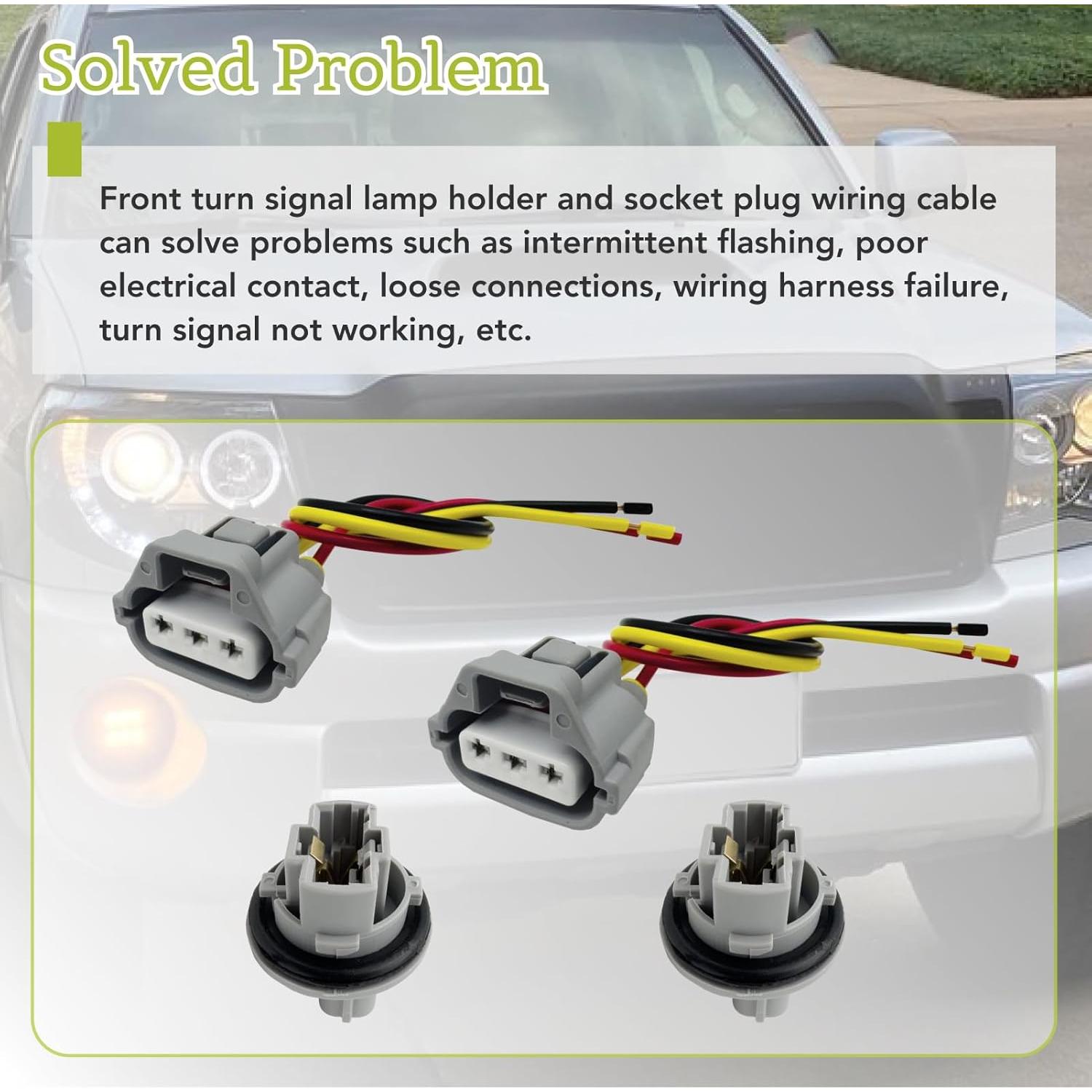 Conector Luz Señal Giro Toyota 4Runner Camry Corolla 2006-2019