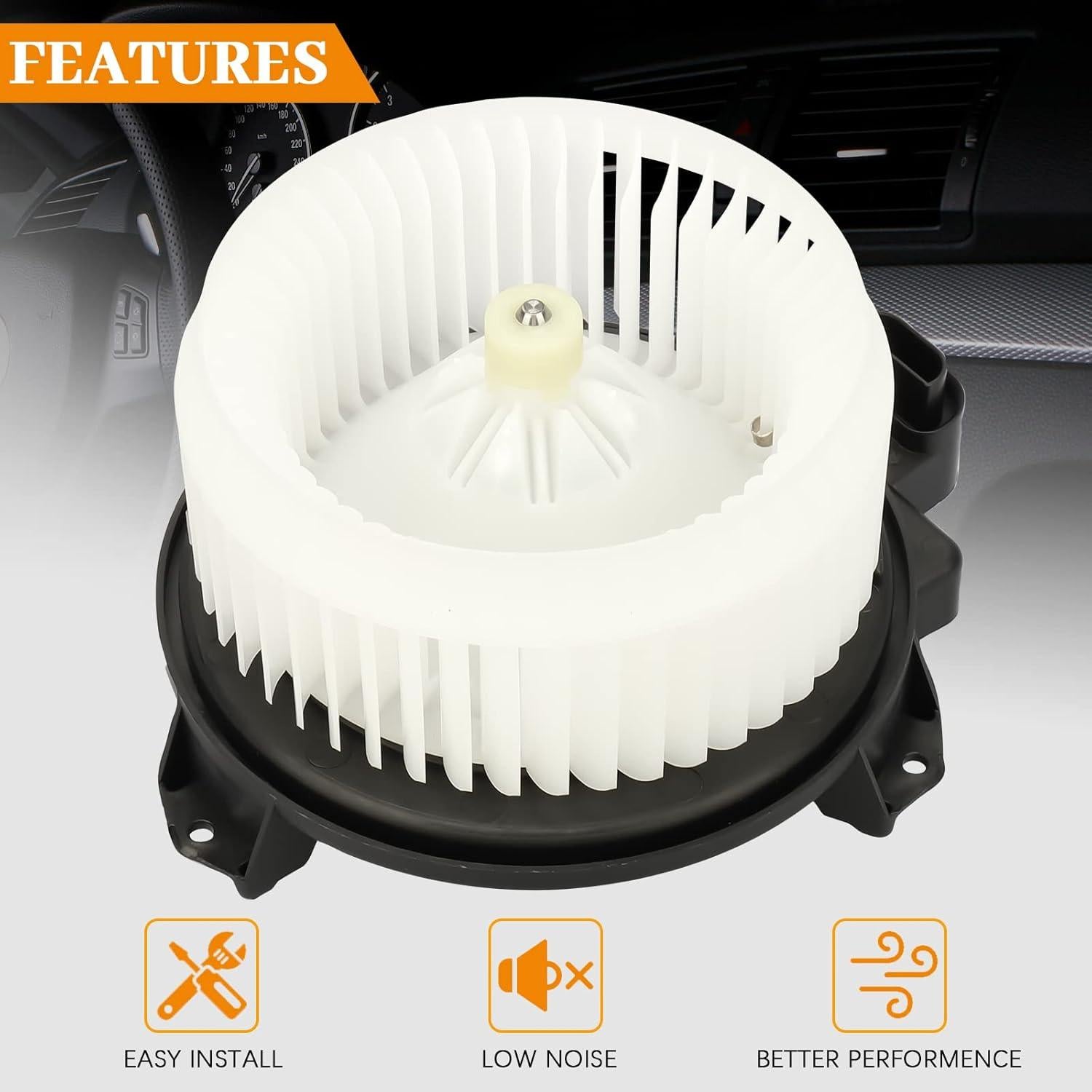 Motor de Soplador HVAC BRTEC 700249 para Toyota Prius y Corolla