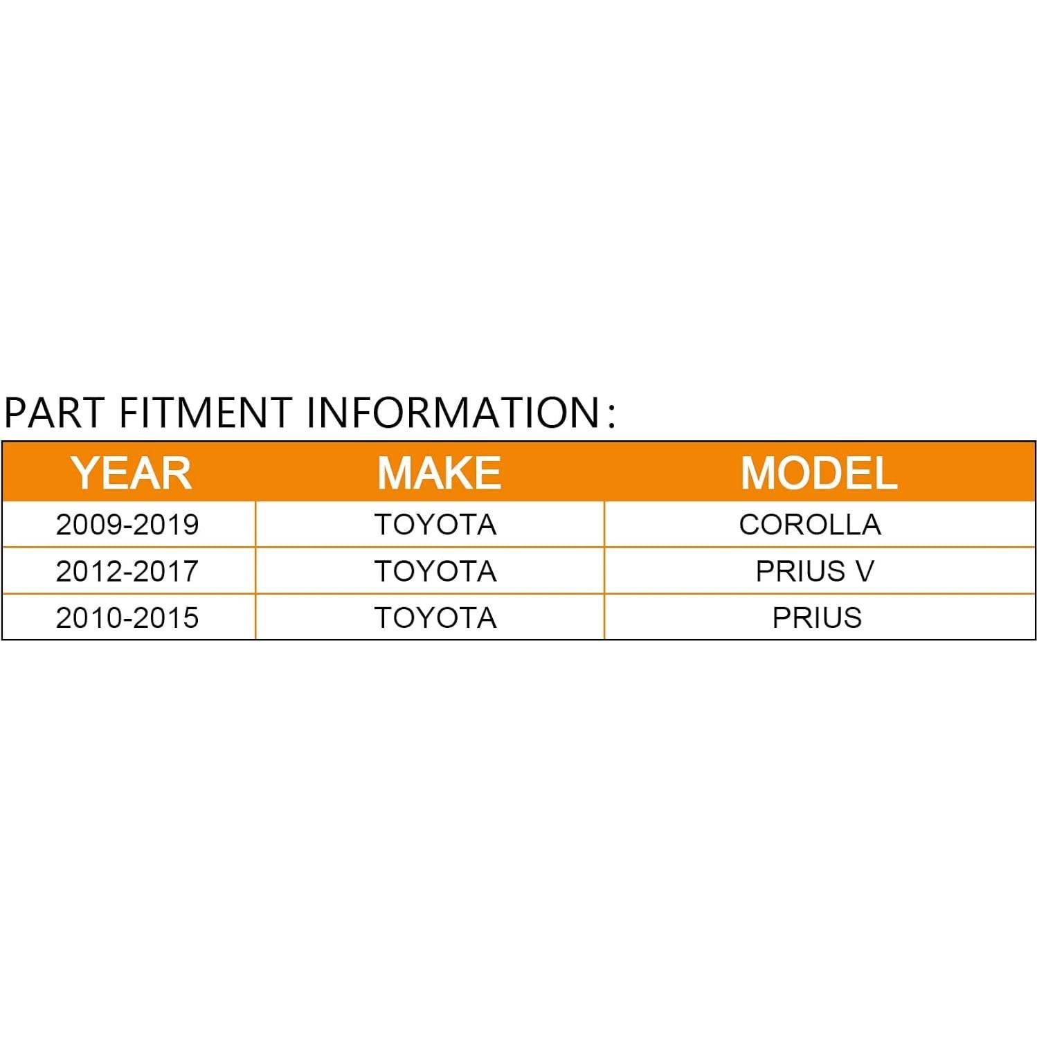 Motor de Soplador HVAC BRTEC 700249 para Toyota Prius y Corolla