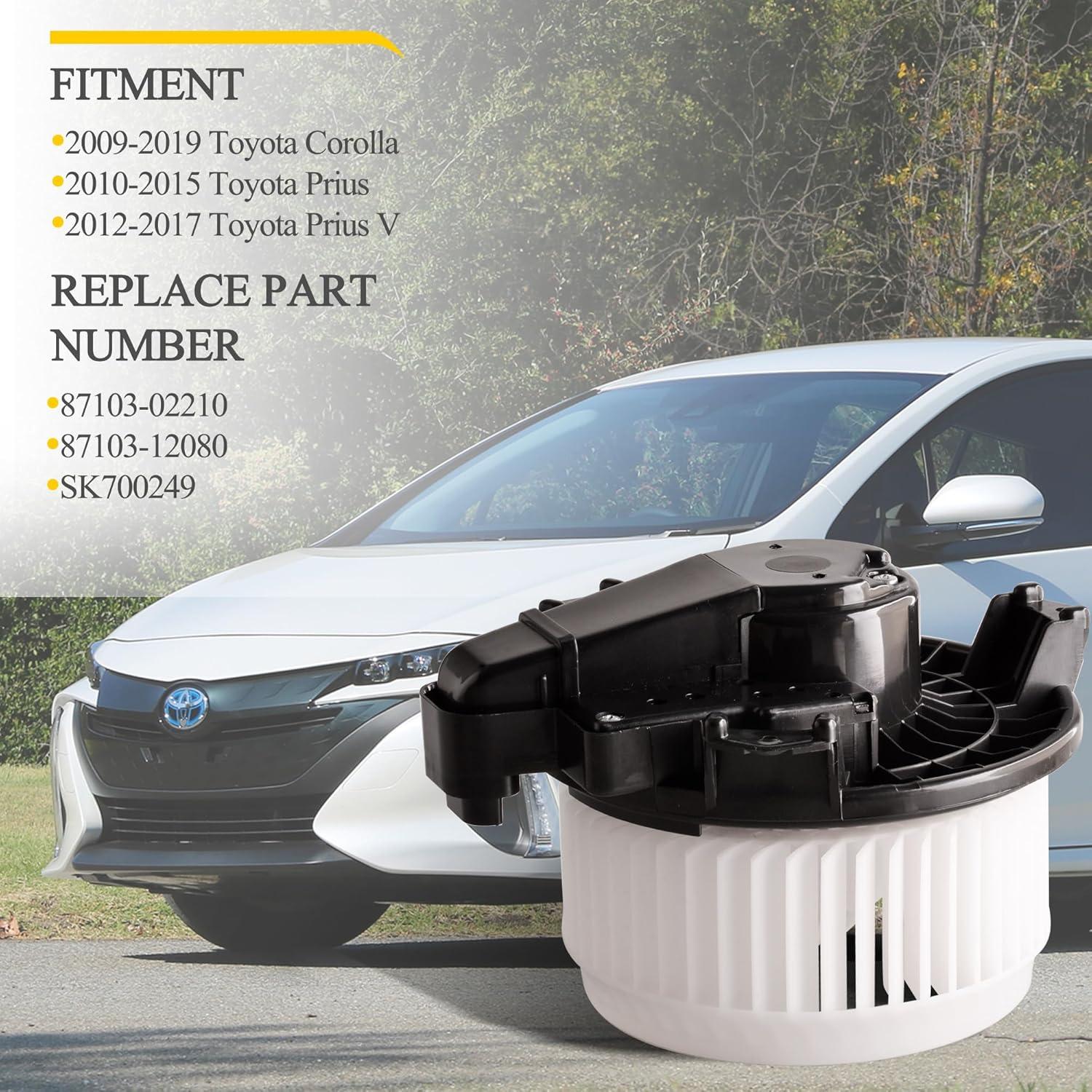 Motor de Soplador de AC Predep para Toyota Corolla y Prius