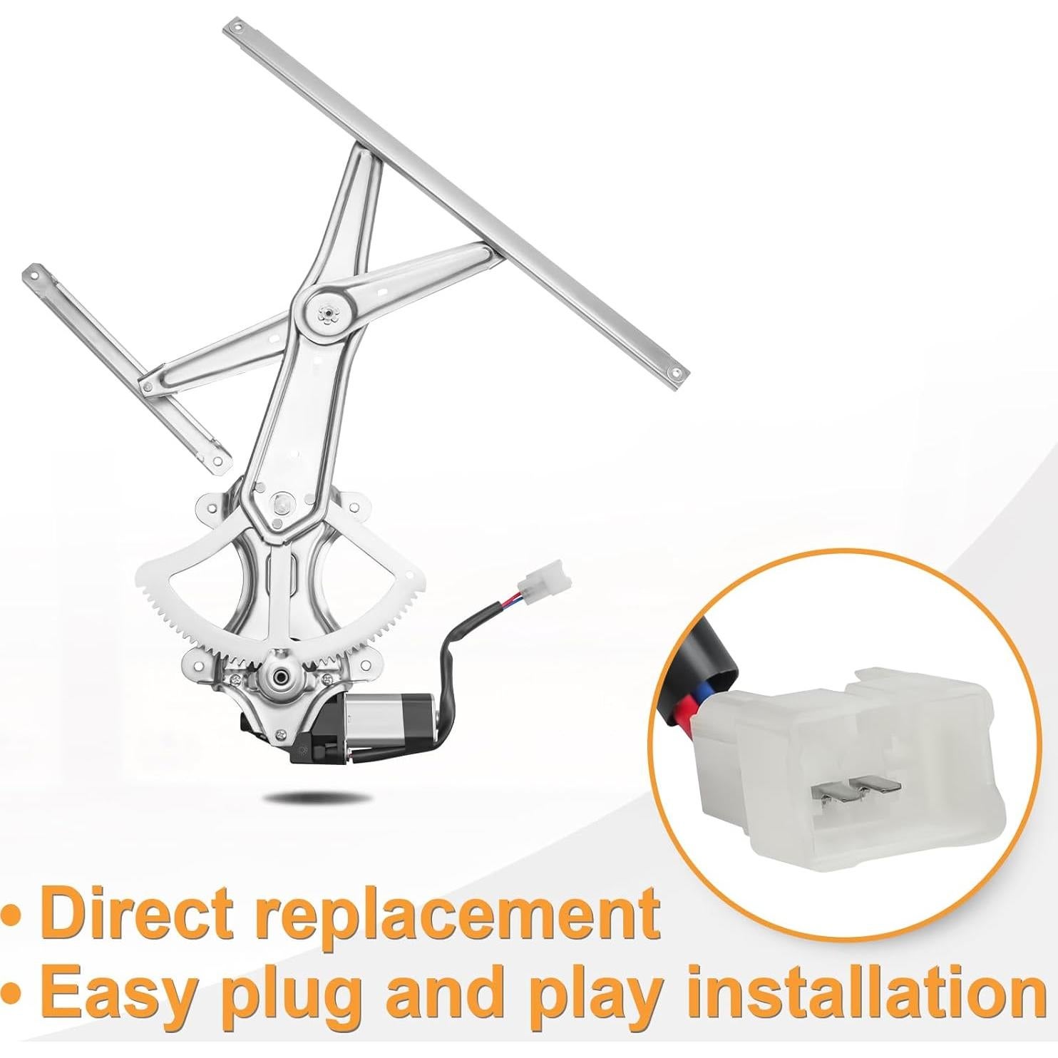 Regulador de Ventana Eléctrico Lateral Derecho NPAUTO 741-506