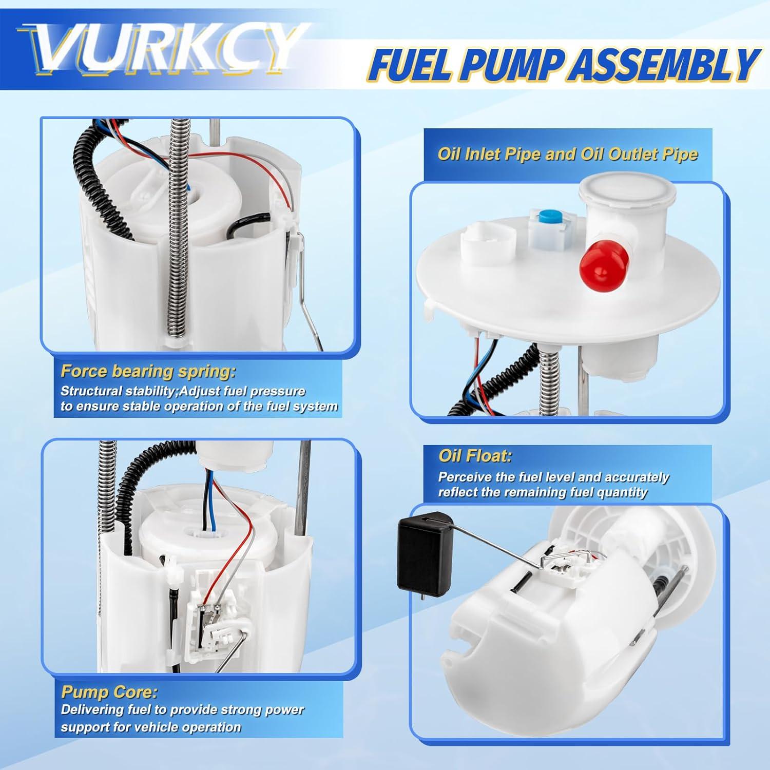 Bomba de Combustible Eléctrica Vurkcy 023 para Toyota Corolla 2009-2018