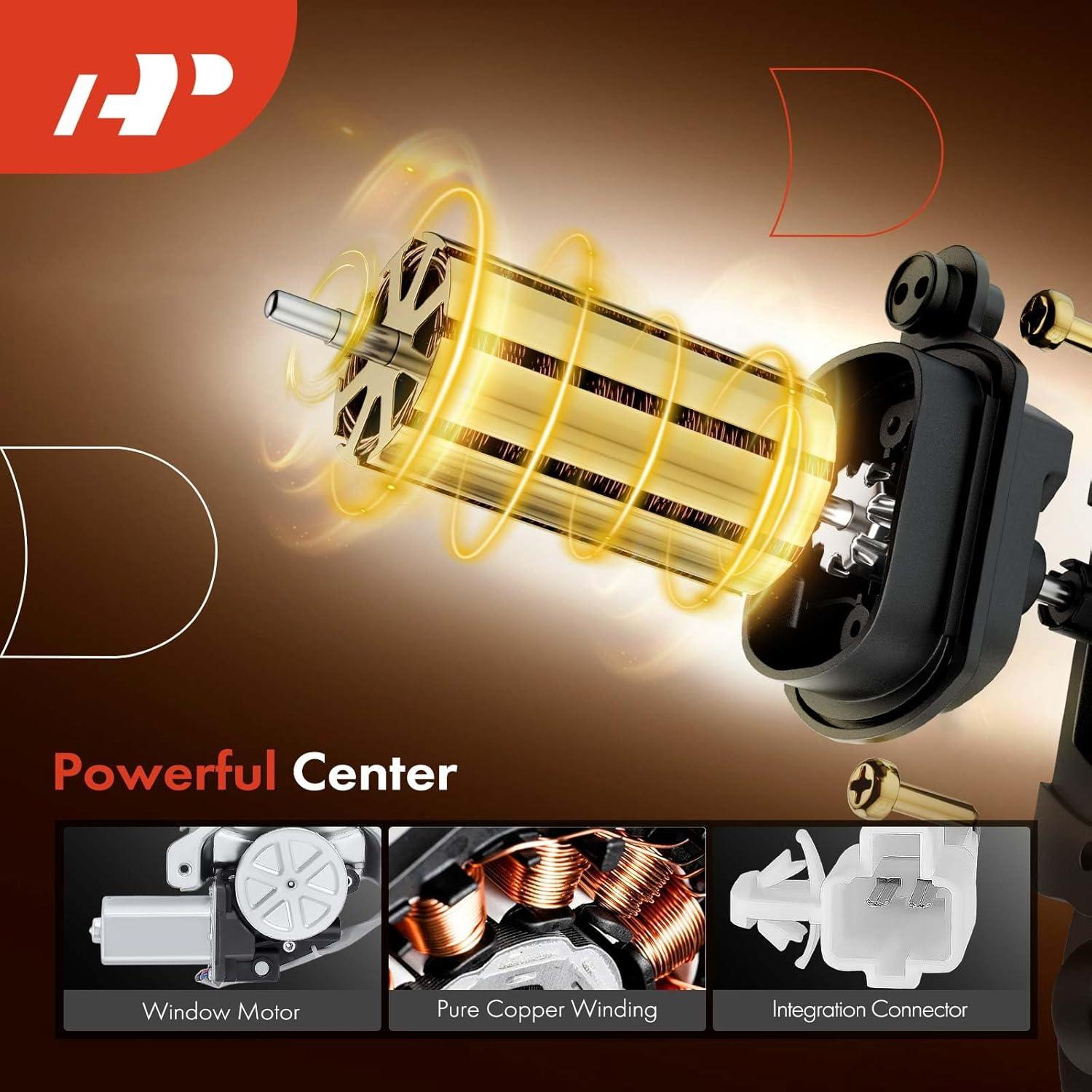 Regulador de Ventana Eléctrico A-Premium Toyota Corolla 1998-2002 Lado Pasajero