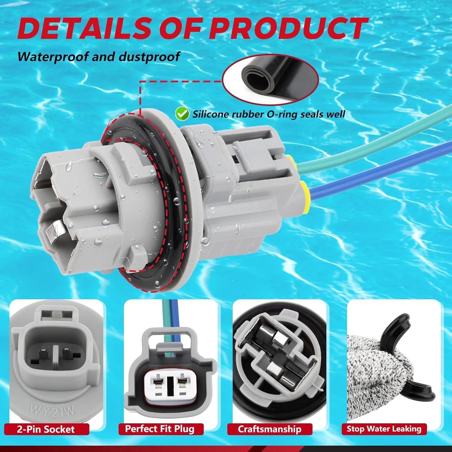 Conector de luz de giro Toyota Svicari 90075-60028 2 Pcs