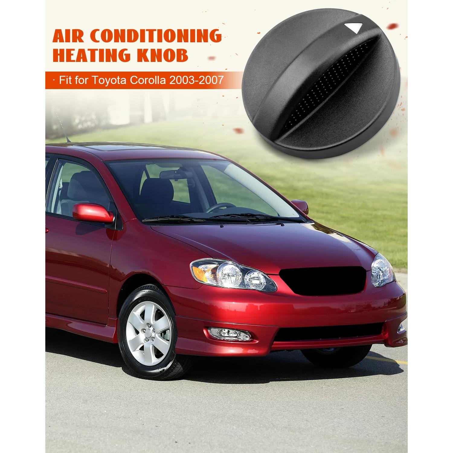 Perilla de Control de Clima Toyota Corolla 2003-2007 Reemplazo