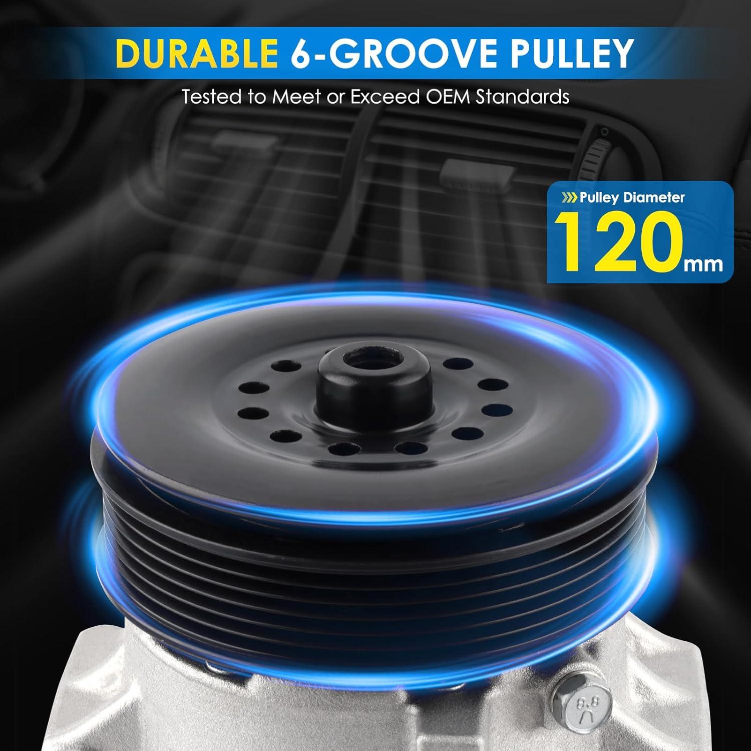 Compresor de A/C HAYIAUTO 88310-02510 para Toyota Corolla 2009-2010