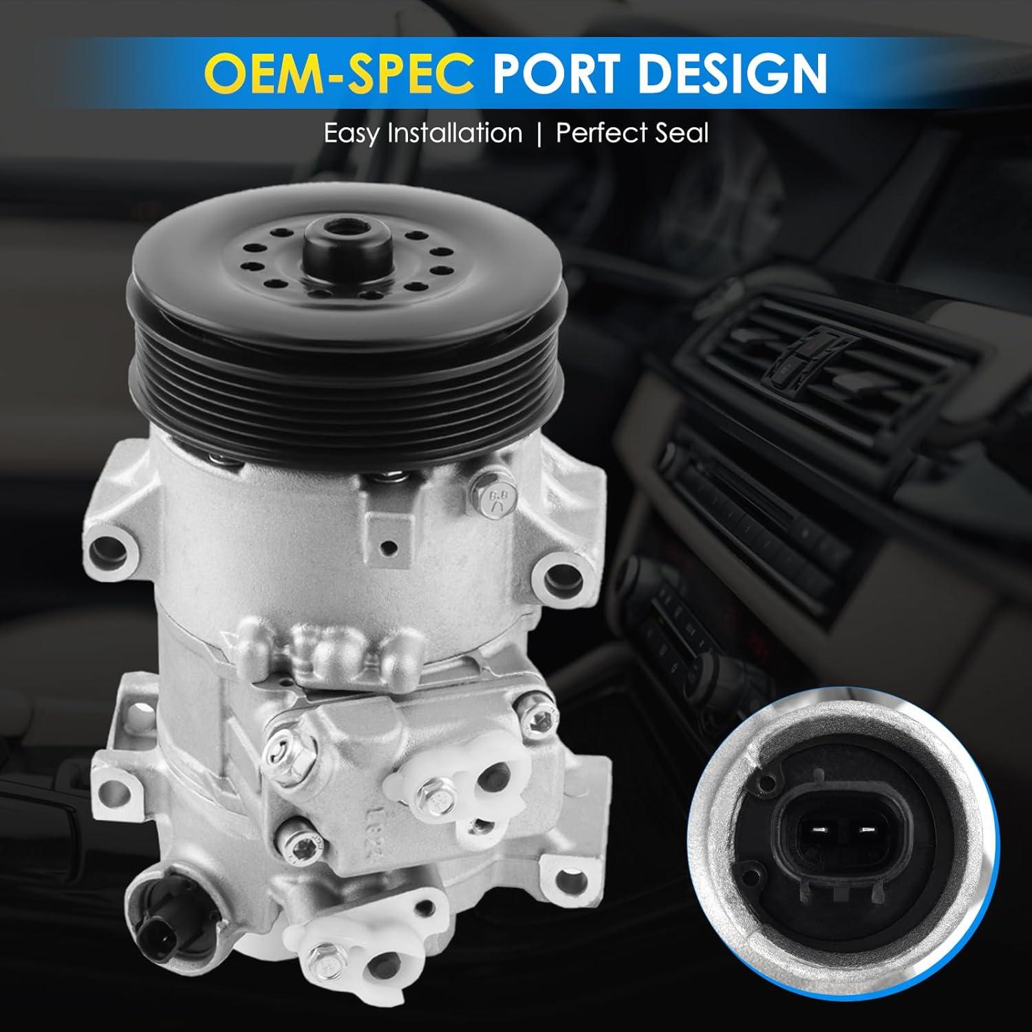 Compresor de A/C HAYIAUTO 88310-02510 para Toyota Corolla 2009-2010