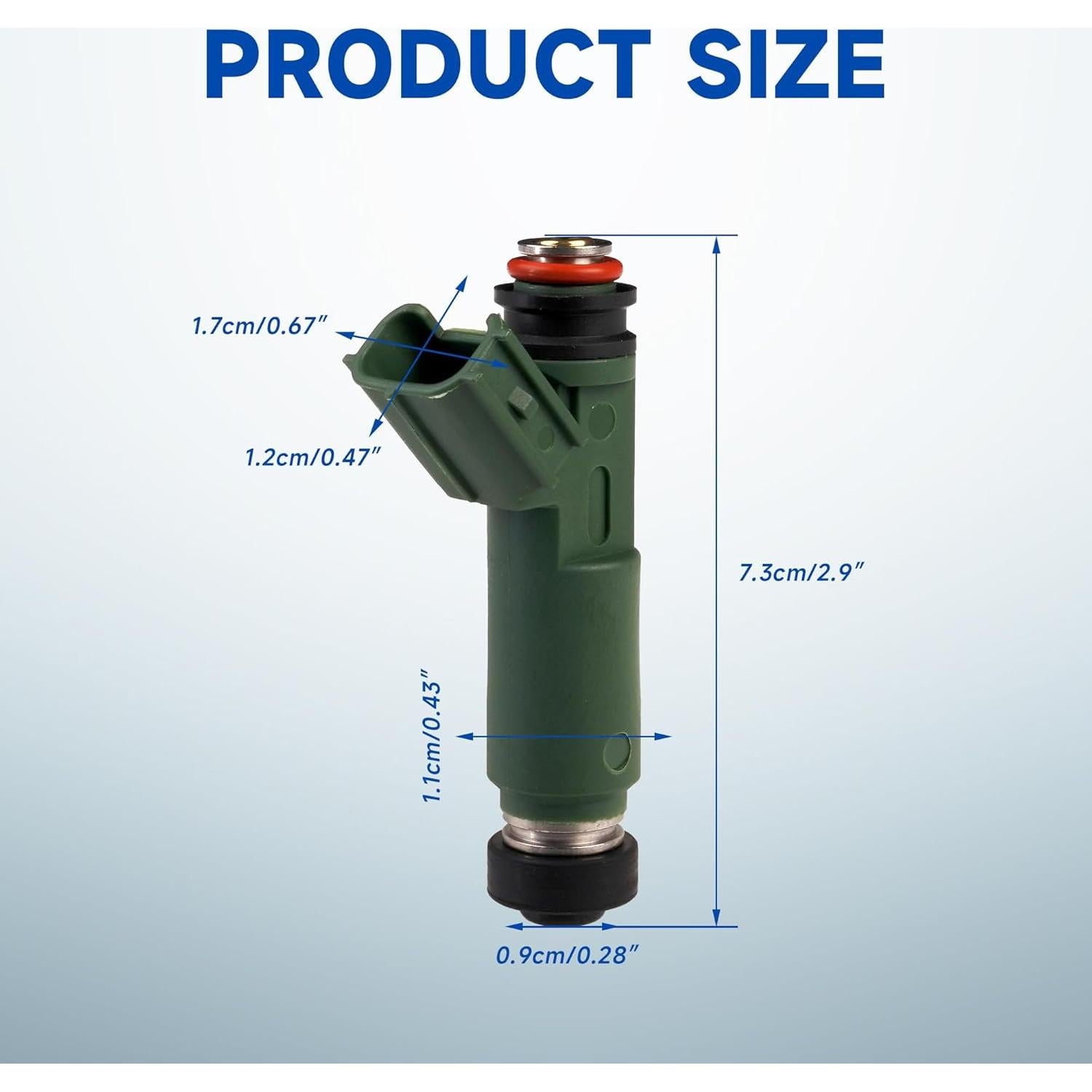 Inyectores de Combustible APLEDAX para Toyota y Chevy 1.8L 2.0L