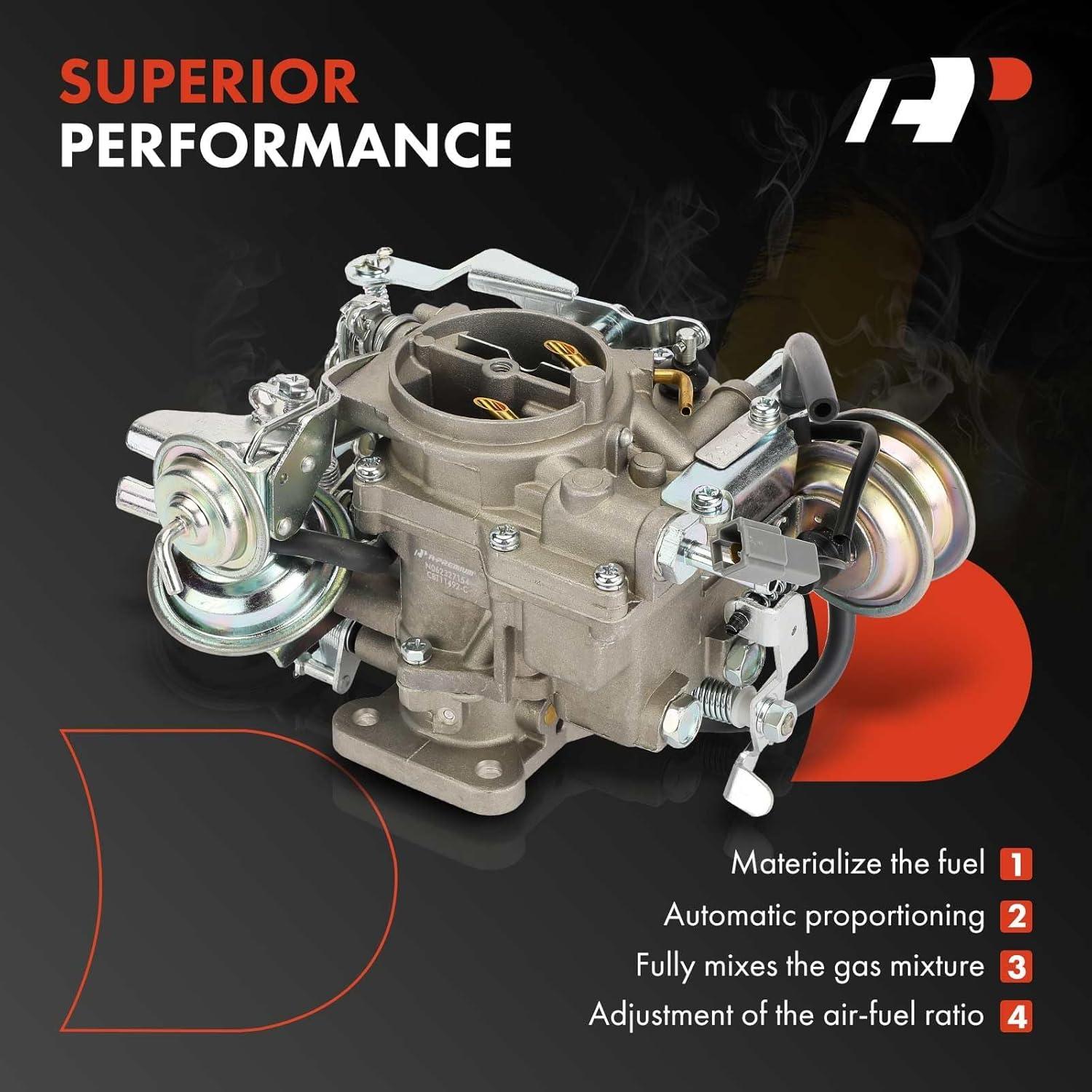 Carburador A-Premium 2 Barriles Choke Mecánico Toyota Corolla 1.5L-1.8L