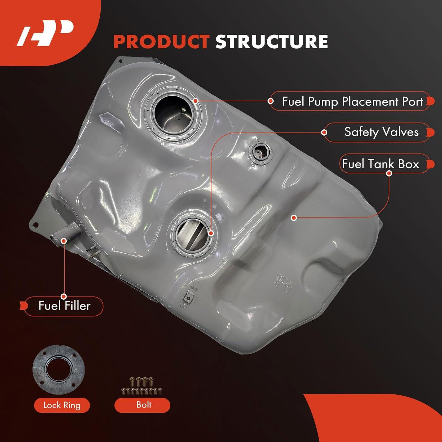 Tanque de combustible A-Premium para Toyota Corolla 2000-2002 50L
