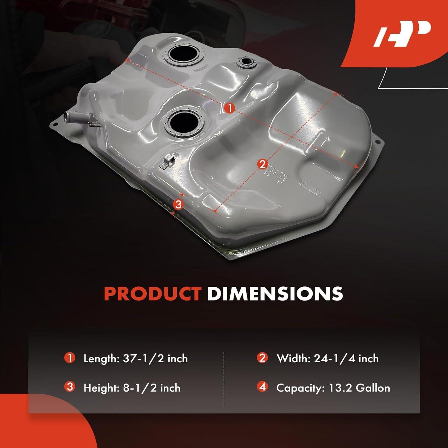 Tanque de combustible A-Premium para Toyota Corolla 2000-2002 50L