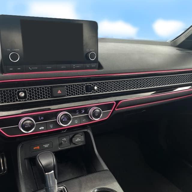 Moldura Decorativa para Automóvil TIKUN TECH Rosa 3m