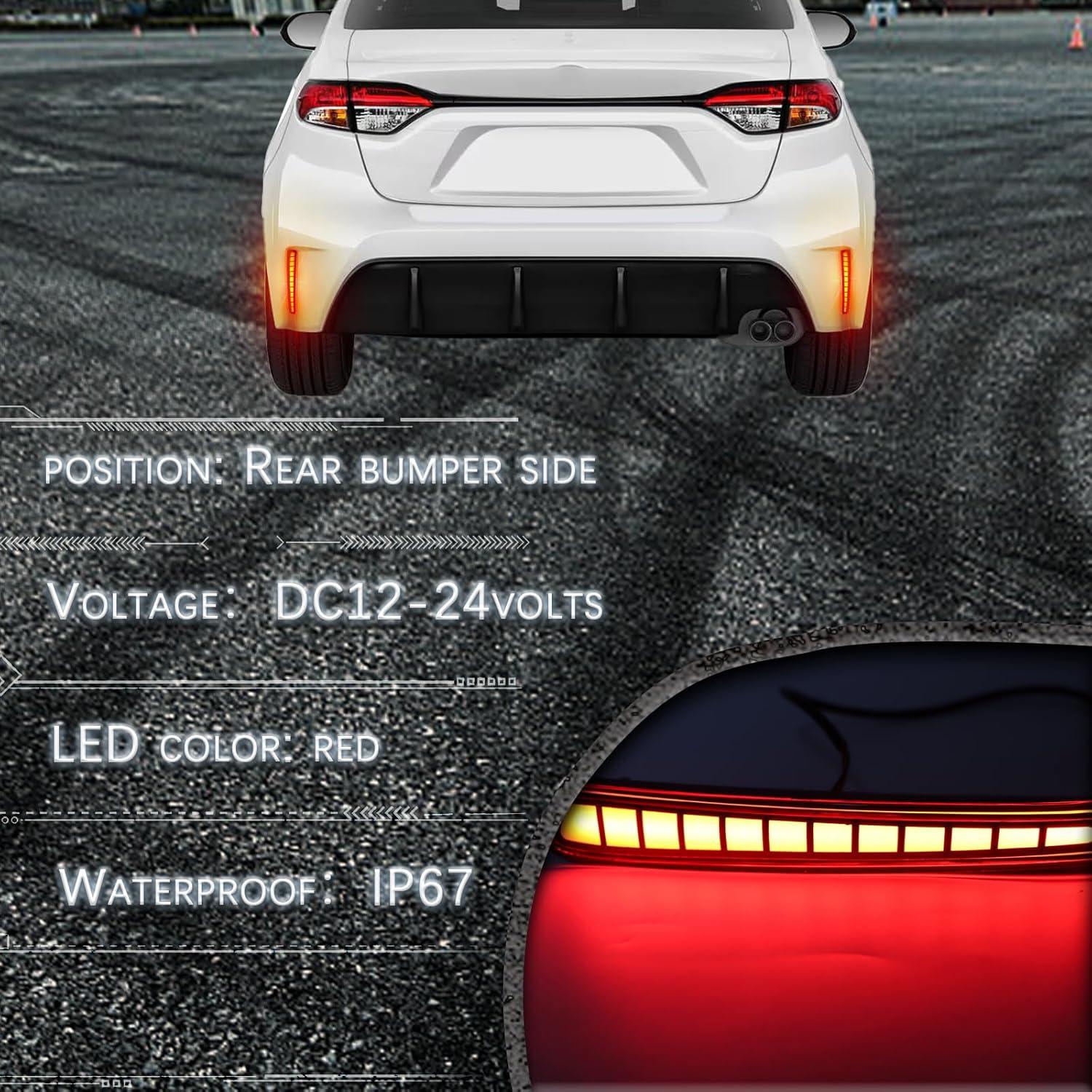 Luces Reflectoras LED Toyota Corolla 2020-2025 GEEGEETOP