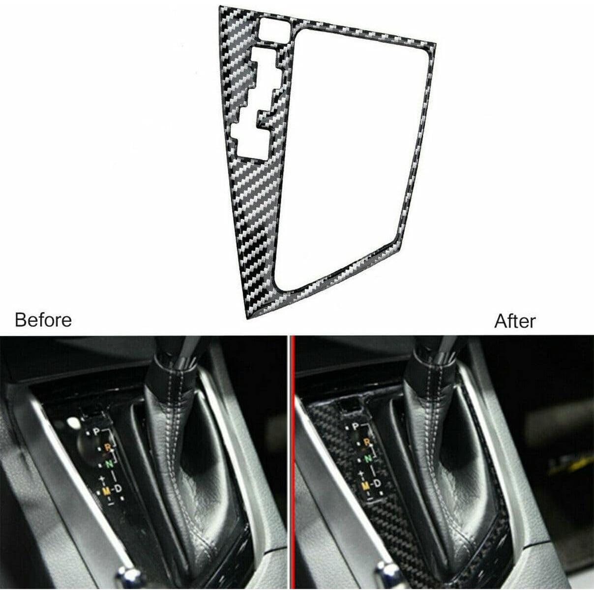 Cubierta de Panel de Cambio de Marchas RONTCOS para Toyota Corolla 2014-2018