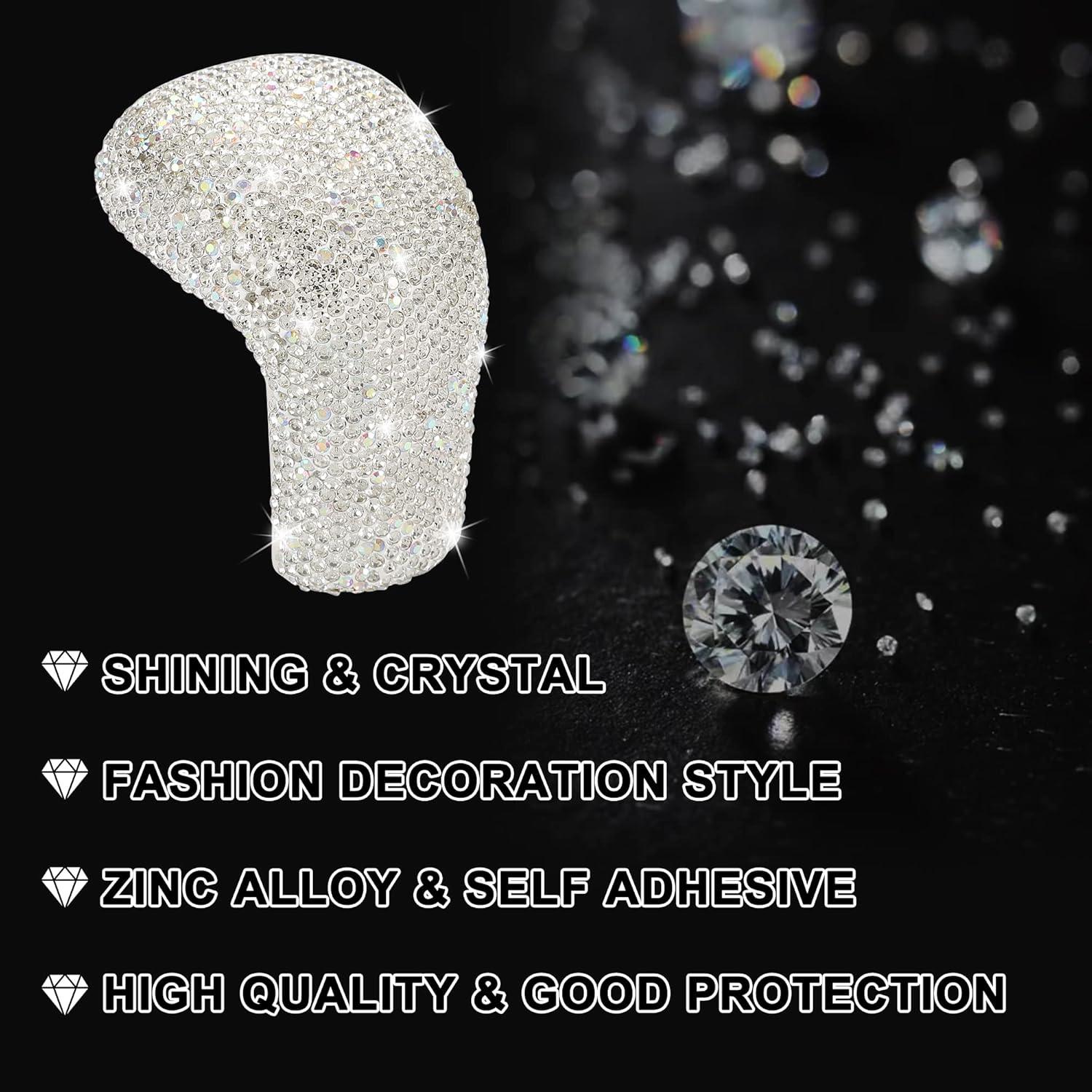 Cubierta de Perilla de Cambio Brillante TOMALL para Toyota Camry 2018-2021