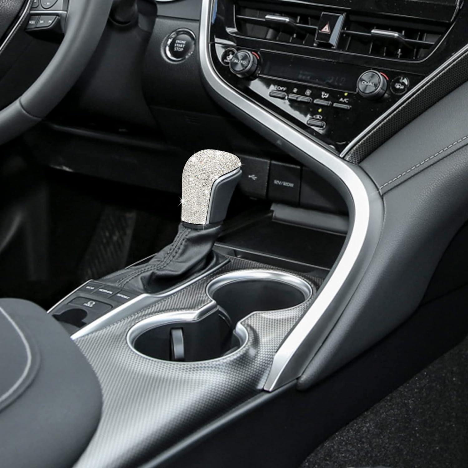 Cubierta de Perilla de Cambio Brillante TOMALL para Toyota Camry 2018-2021