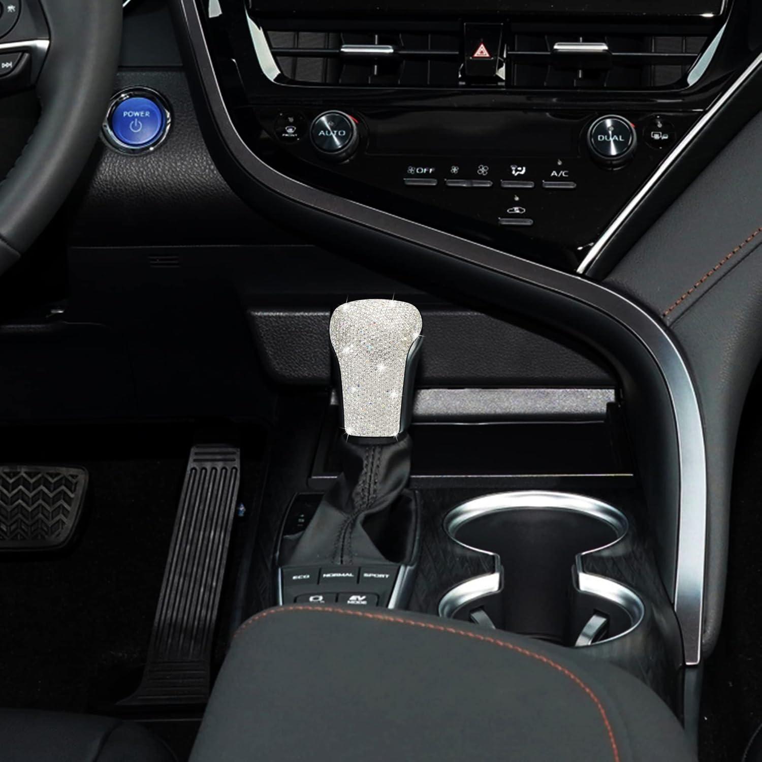 Cubierta de Perilla de Cambio Brillante TOMALL para Toyota Camry 2018-2021