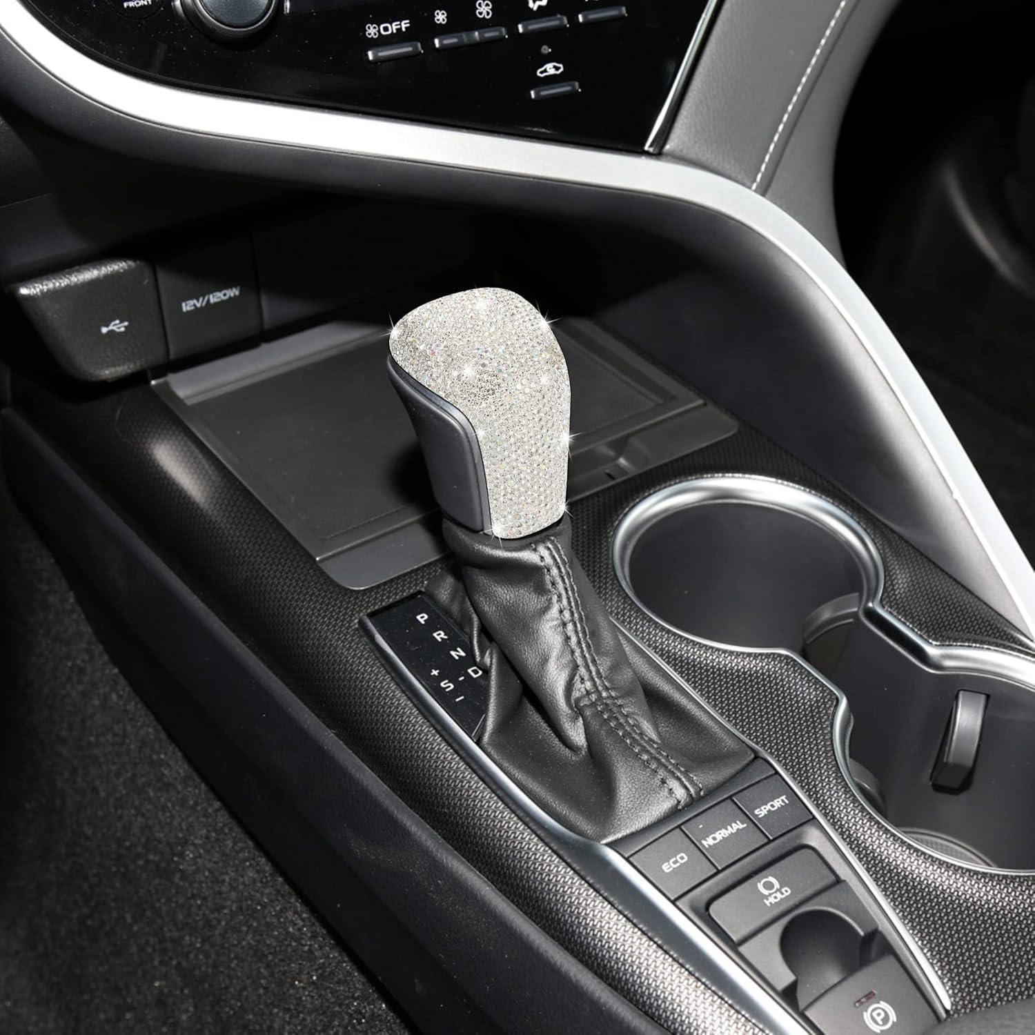 Cubierta de Perilla de Cambio Brillante TOMALL para Toyota Camry 2018-2021