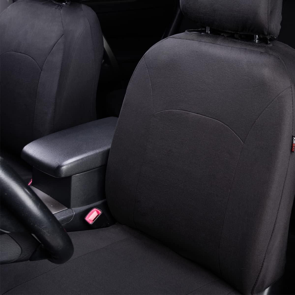 Cubiertas de Asiento de Coche Flying Banner Universal Negro
