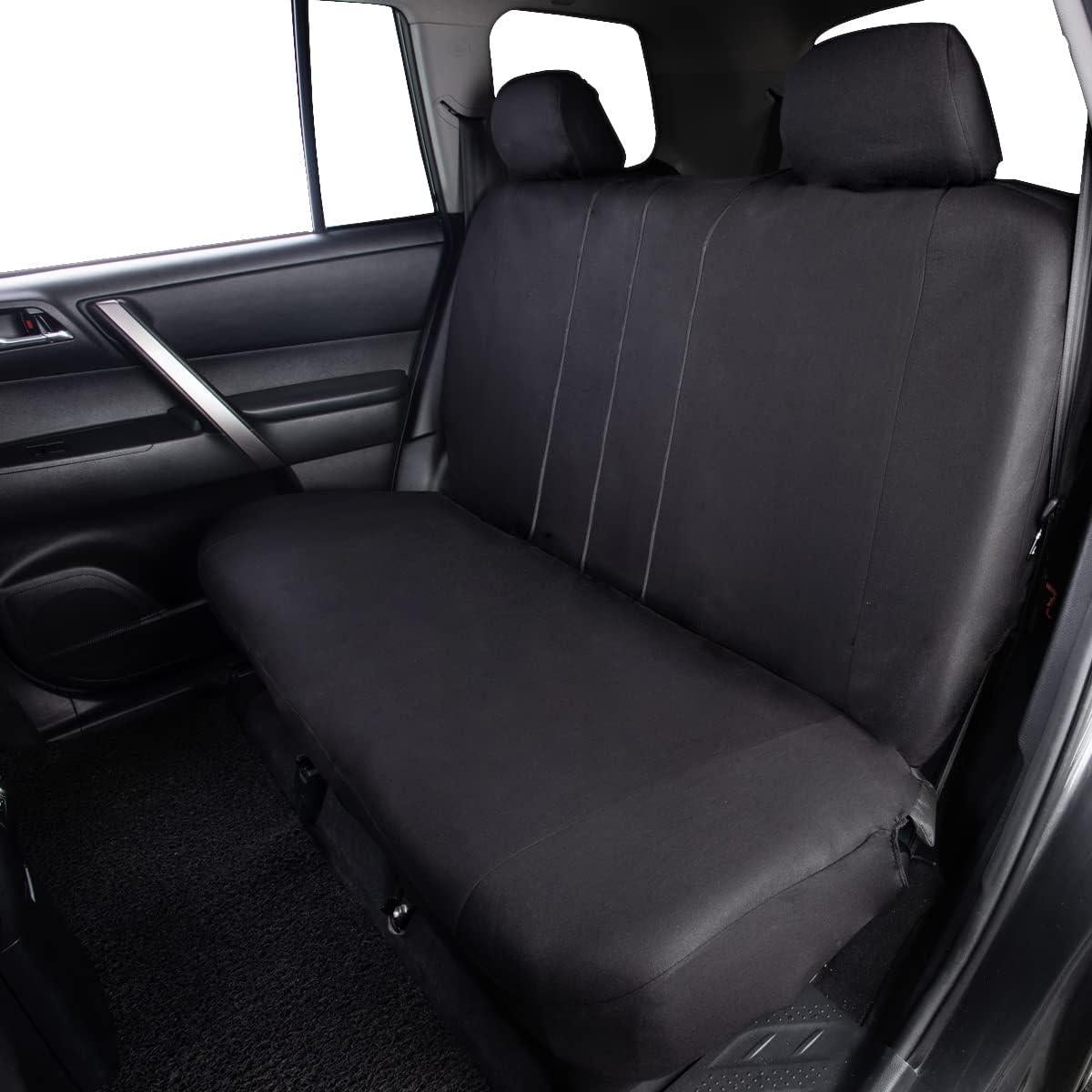 Cubiertas de Asiento de Coche Flying Banner Universal Negro