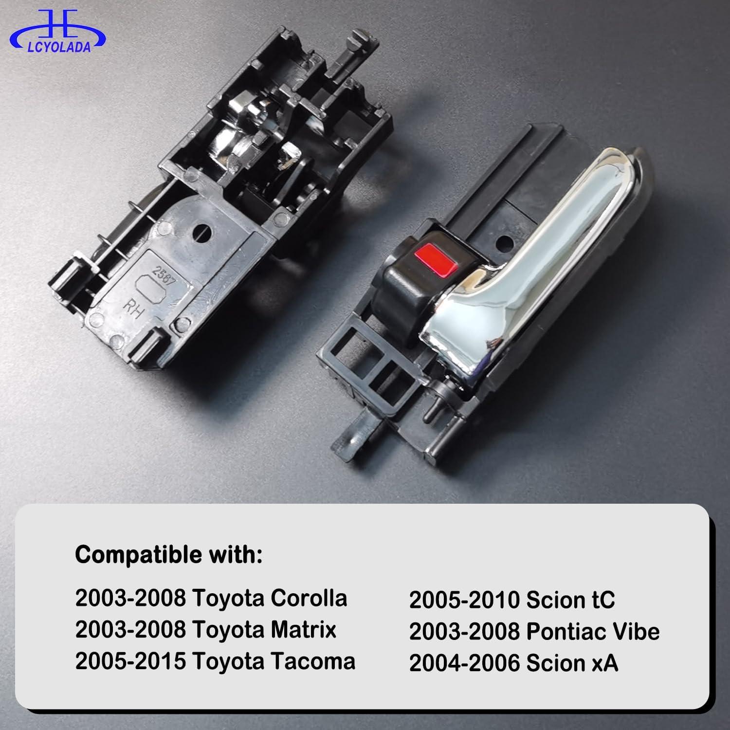 Manijas de Puerta Interior Lcyolada para Toyota Corolla 2003-2008