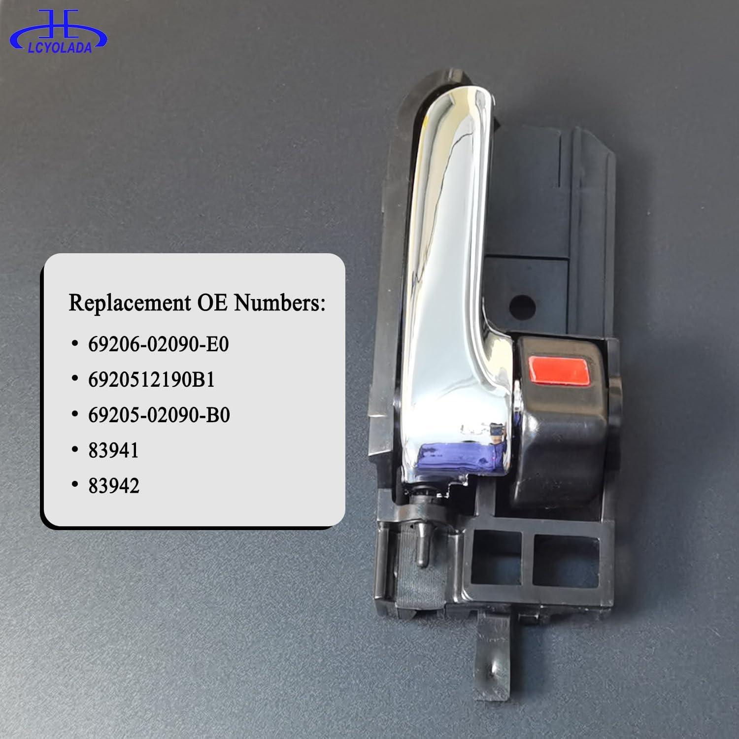 Manijas de Puerta Interior Lcyolada para Toyota Corolla 2003-2008