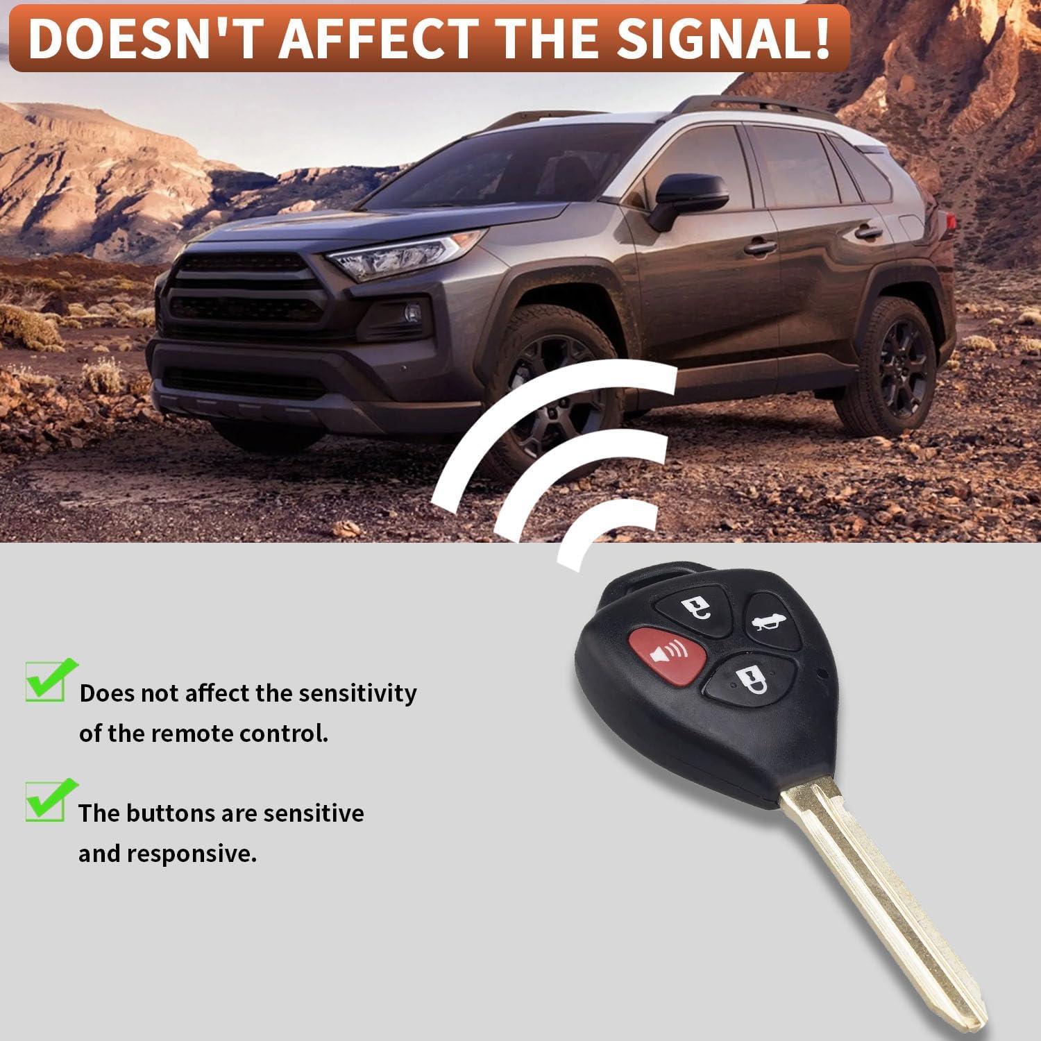 Carcasa de Llave Remota Toyota 4 Botones HYQ12BBY GQ4-29T